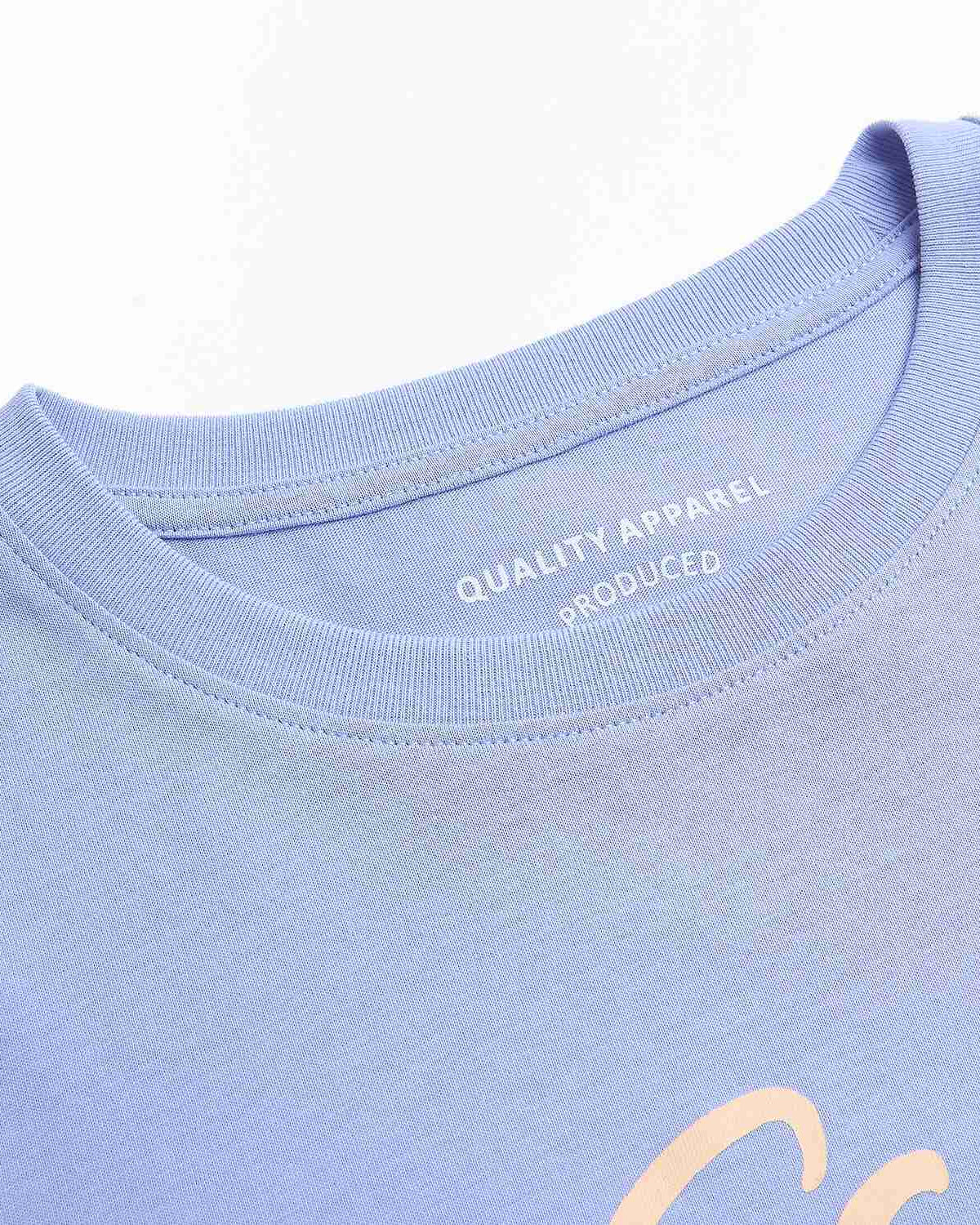 Women's Cotton Crew Neck Printed Comfort Tee - Image 7