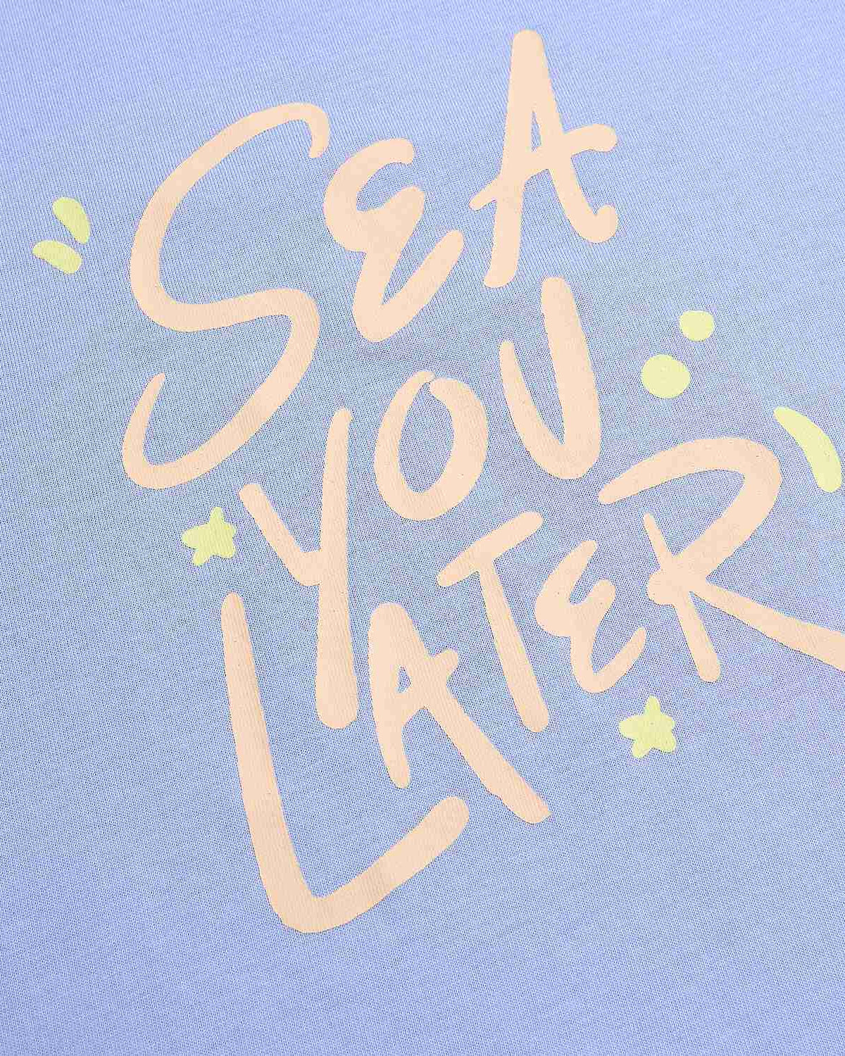 Women's Cotton Crew Neck Printed Comfort Tee - Image 8