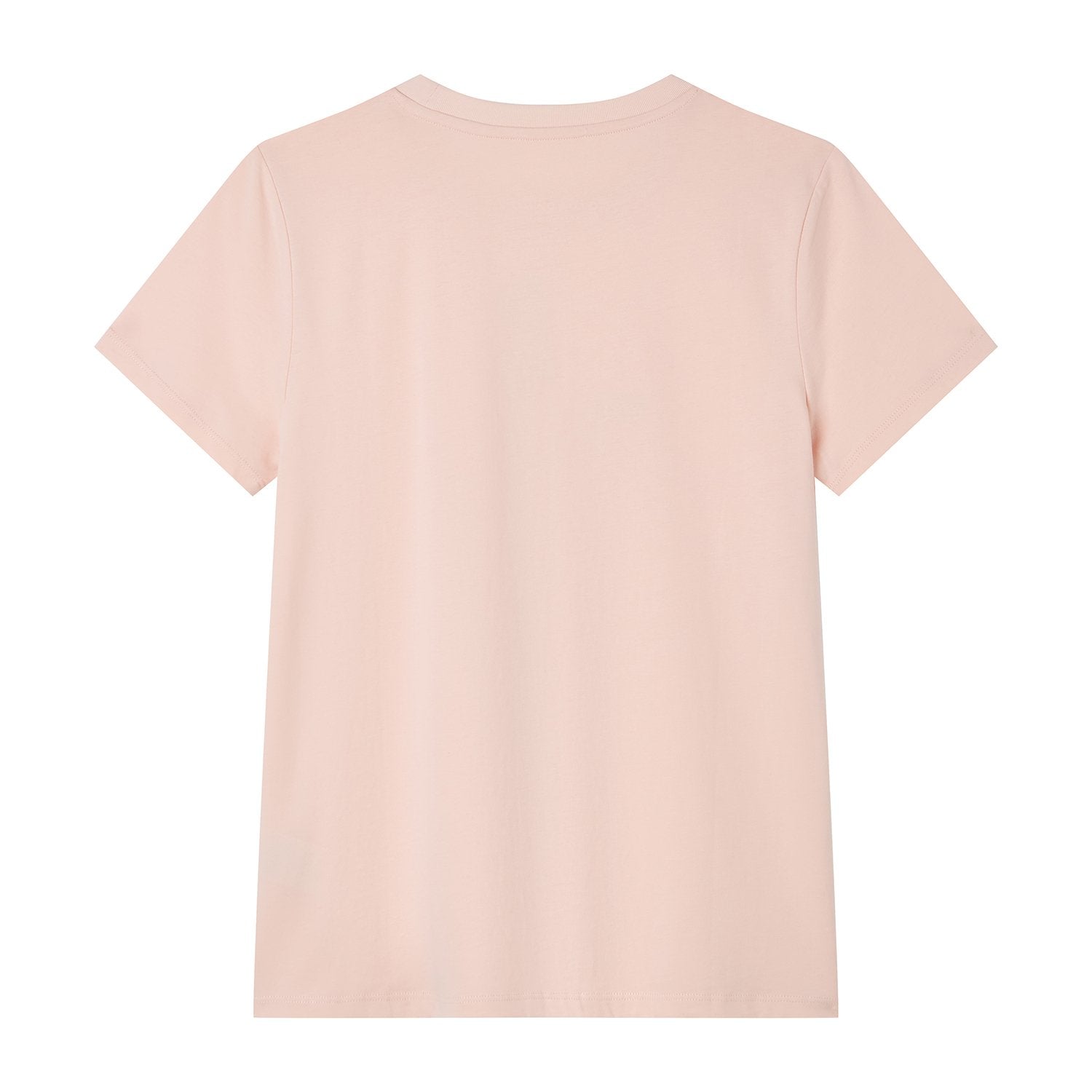 Women's Cotton Crew Neck Printed Comfort Tee - Image 7