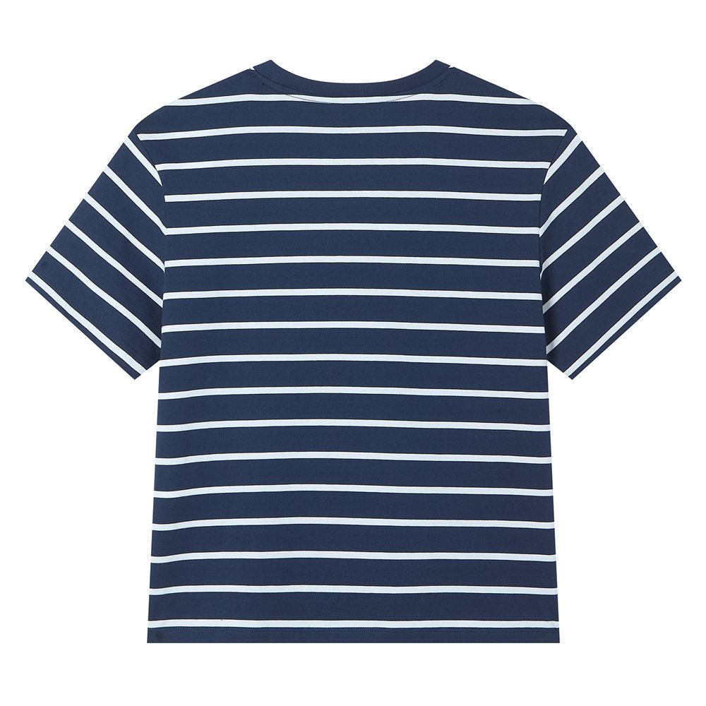 Women's Cotton Jersey Crew Neck Boyfriend Print Tee - Image 4