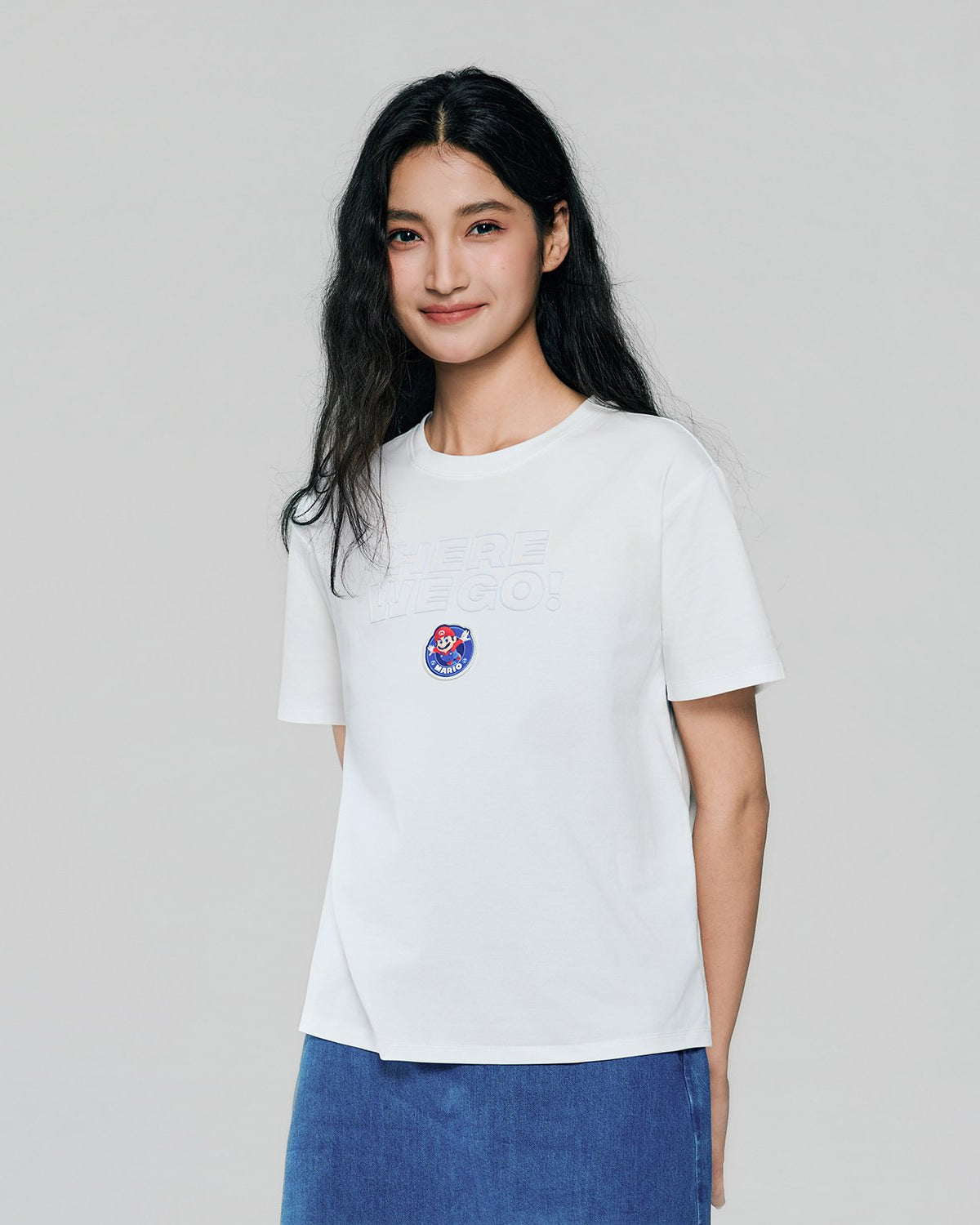 Women's Super Mario Relaxed PrintTee - Image 1