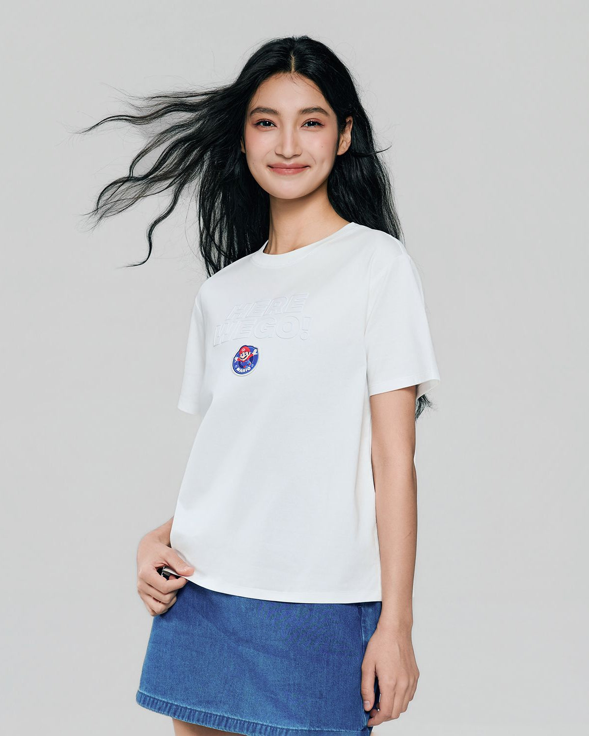 Women's Super Mario Relaxed PrintTee - Image 3