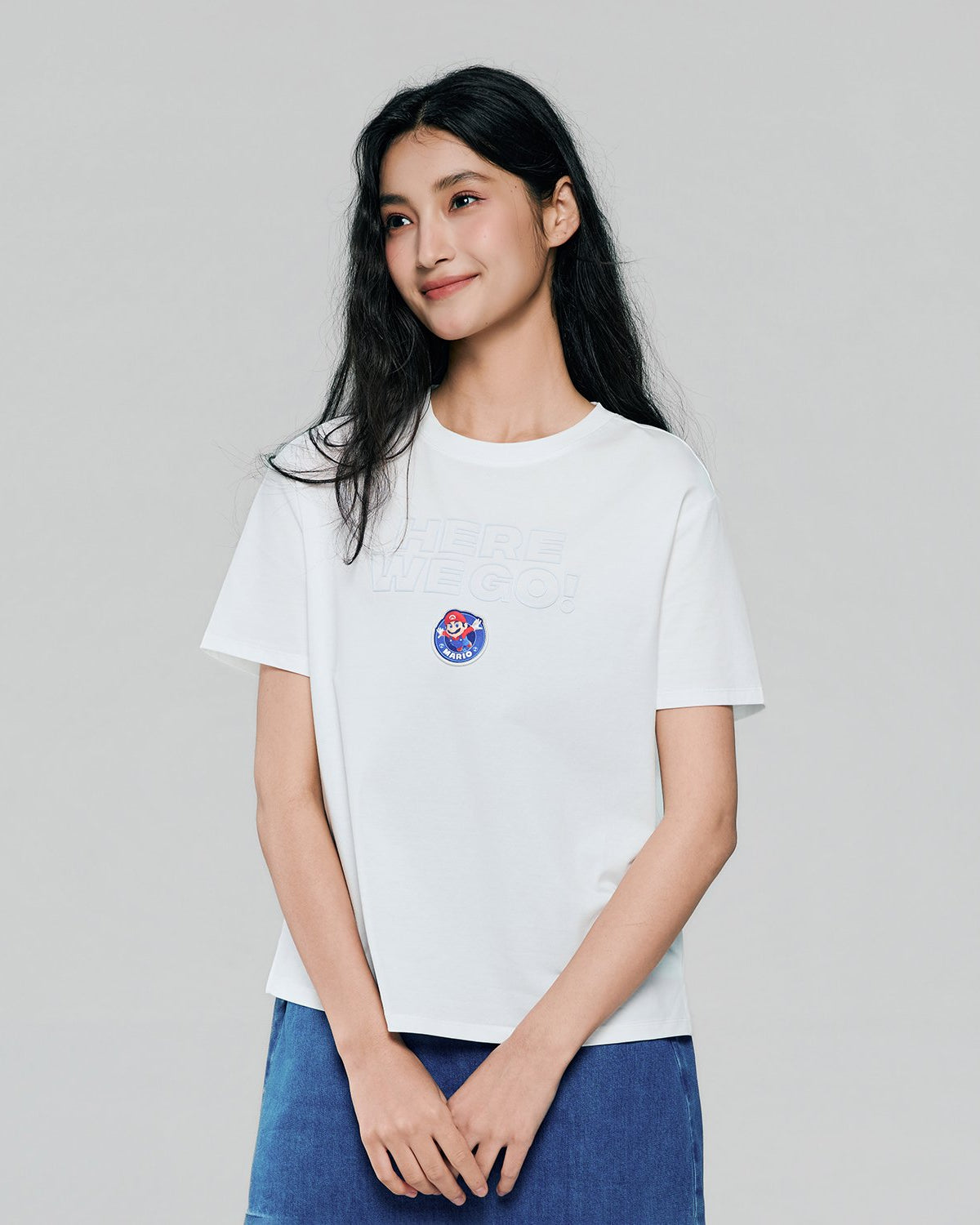 Women's Super Mario Relaxed PrintTee - Image 4