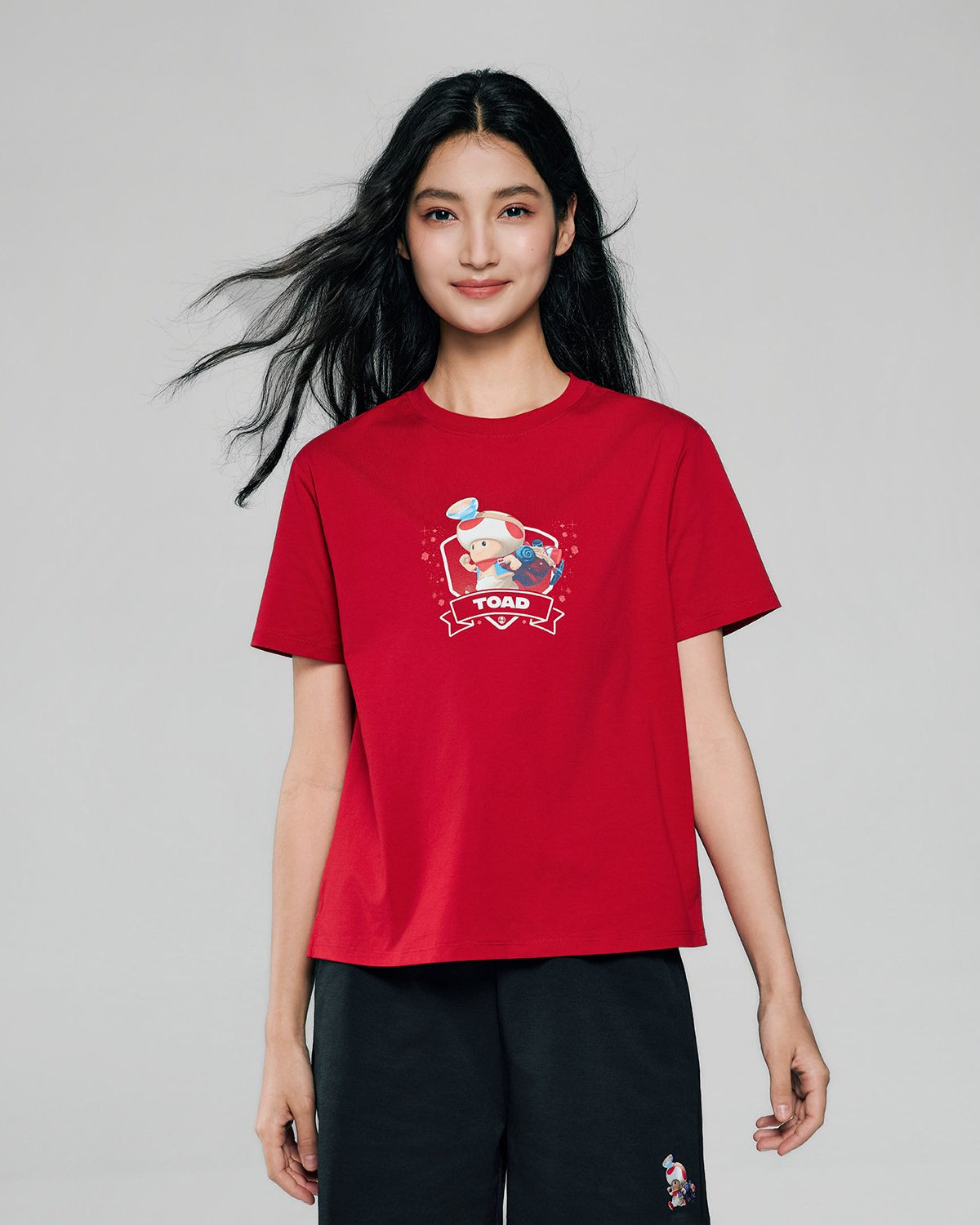 Women's Super Mario Relaxed PrintTee - Image 1