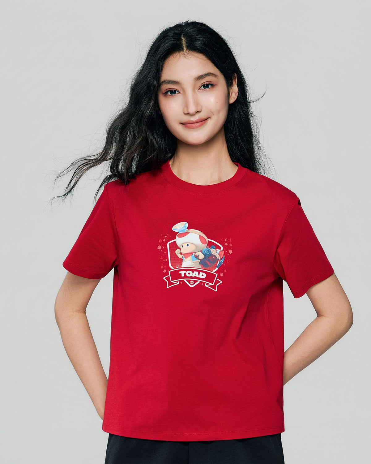 Women's Super Mario Relaxed PrintTee - Image 4