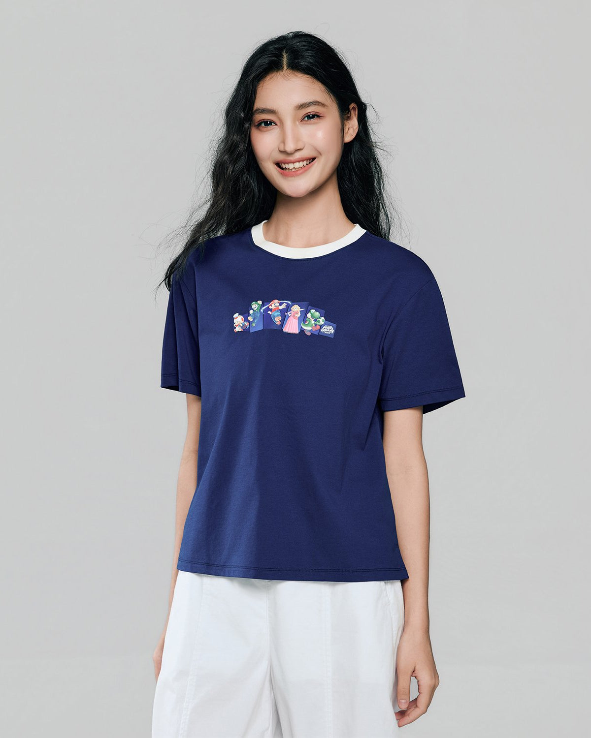 Women's Super Mario Relaxed PrintTee - Image 1