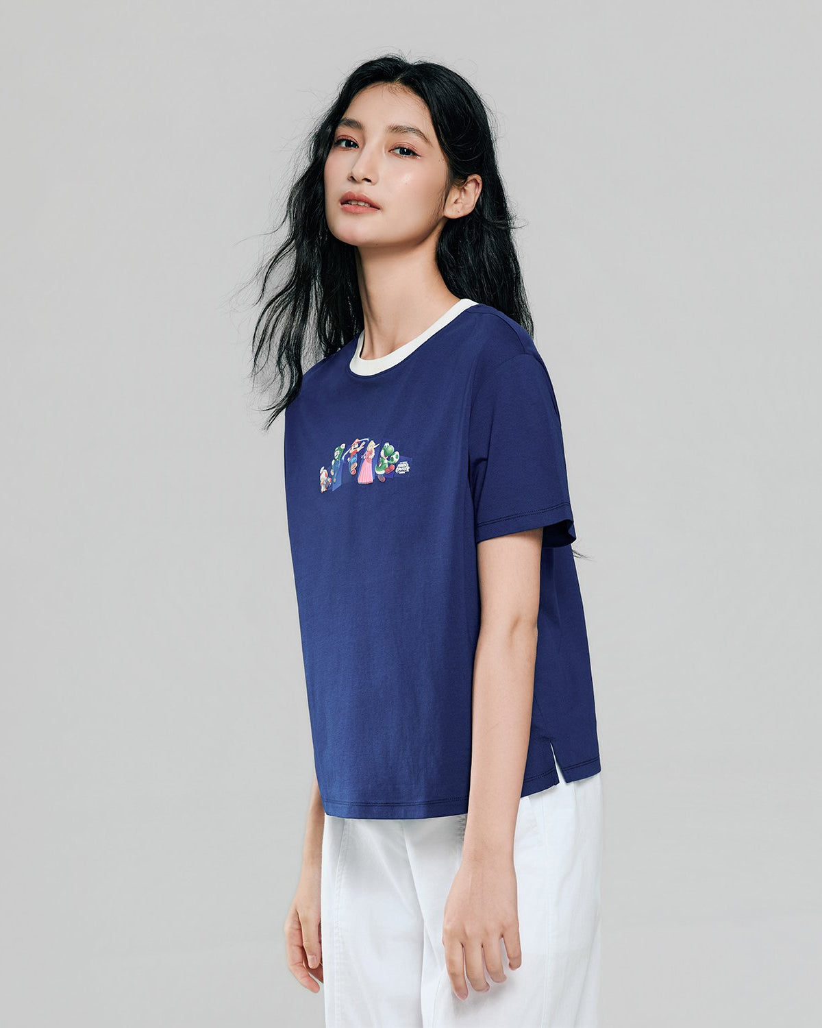 Women's Super Mario Relaxed PrintTee - Image 4