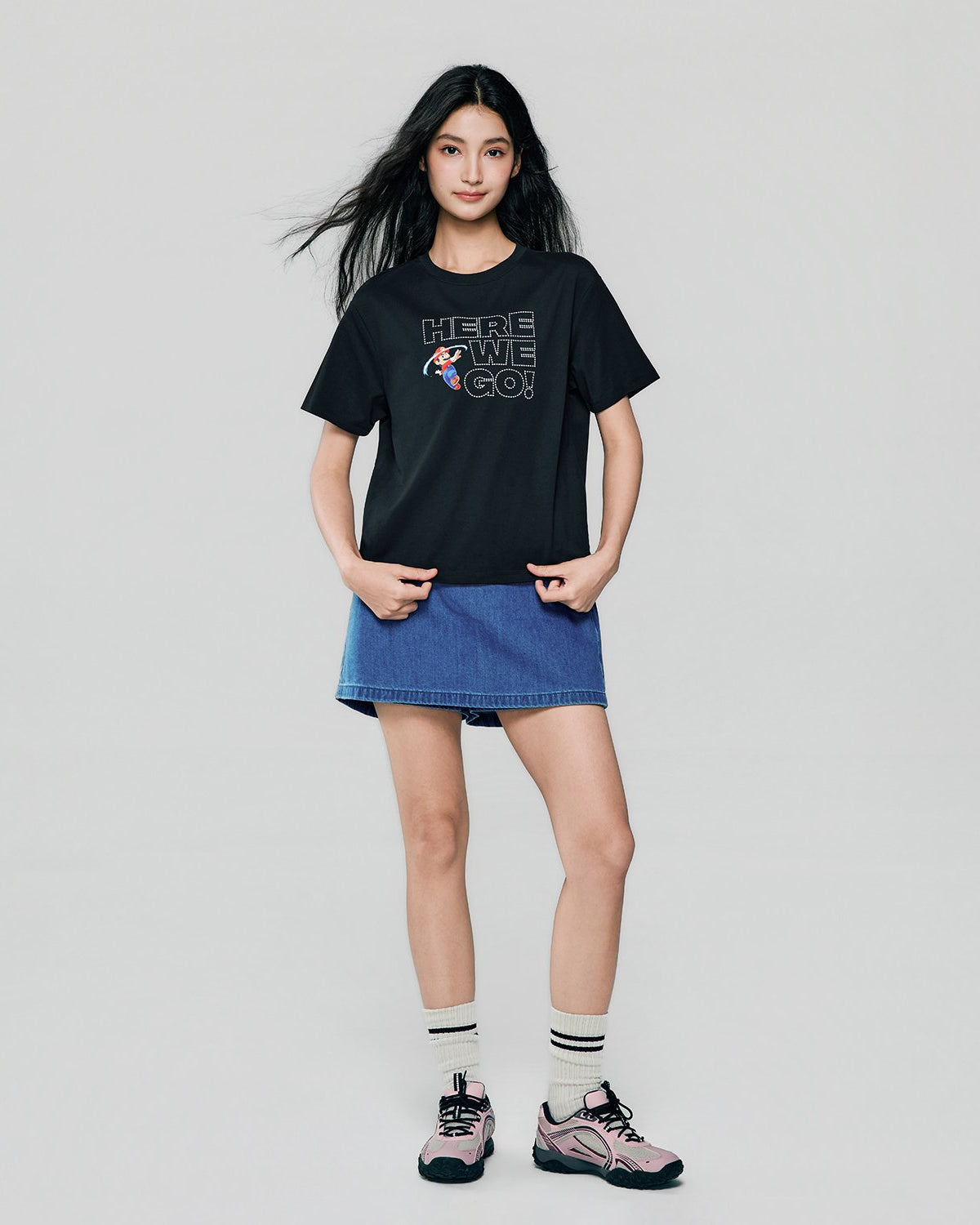 Women's Super Mario Relaxed PrintTee - Image 2