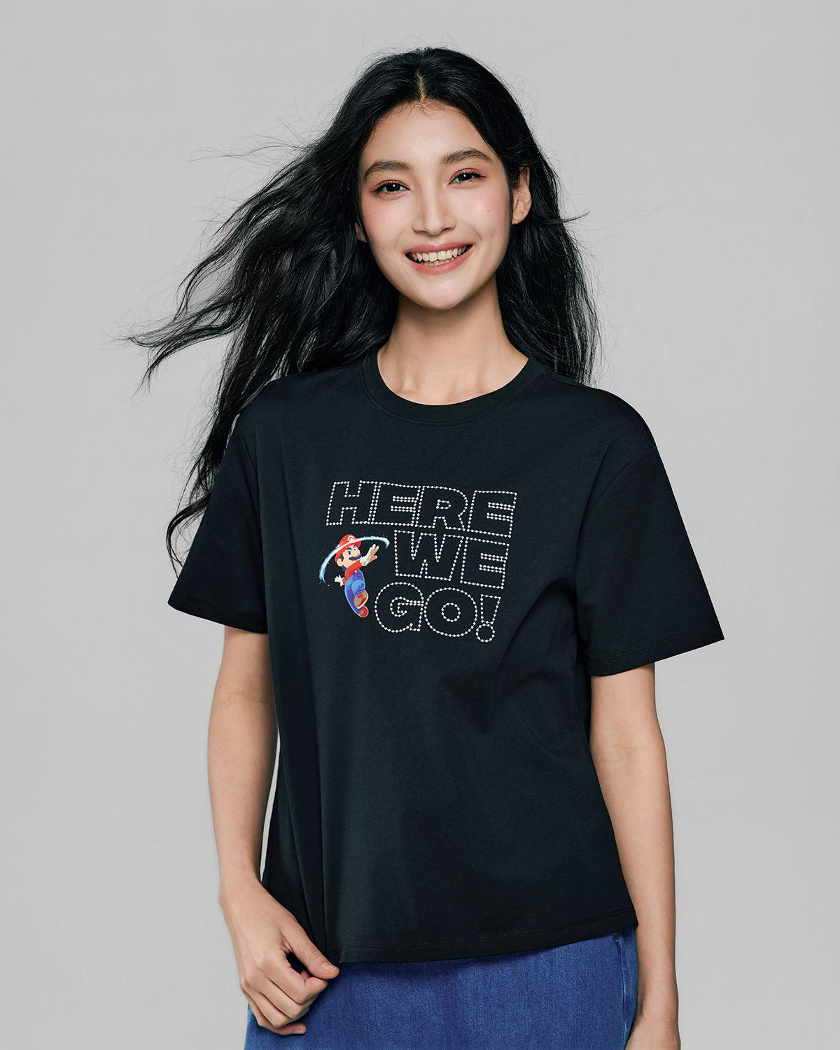 Women's Super Mario Relaxed PrintTee - Image 3