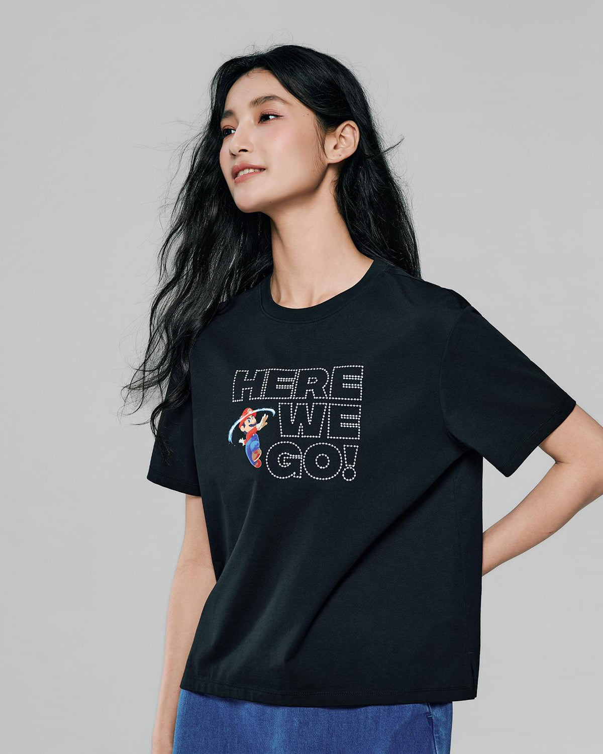 Women's Super Mario Relaxed PrintTee - Image 5