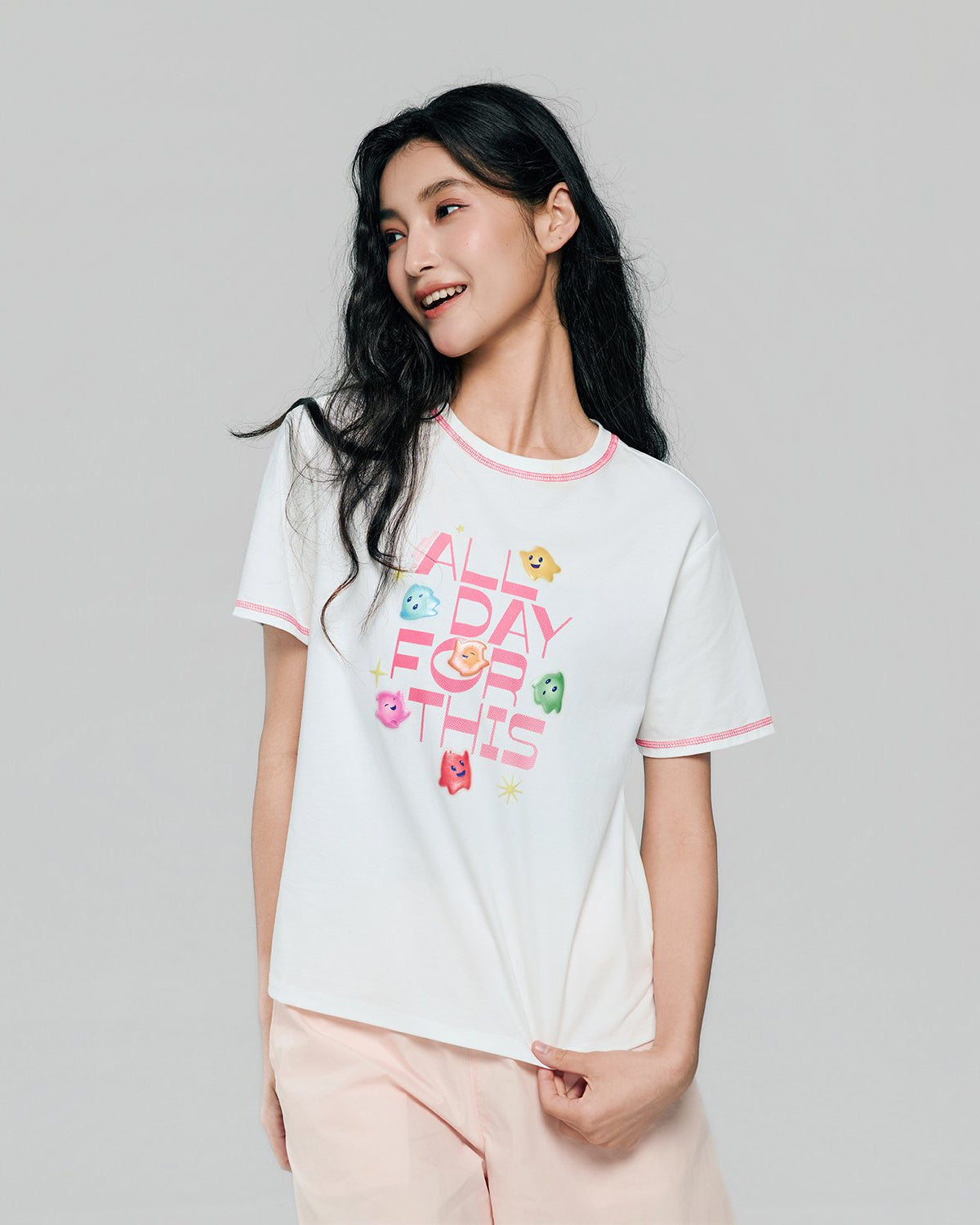 Women's Super Mario Relaxed PrintTee - Image 3
