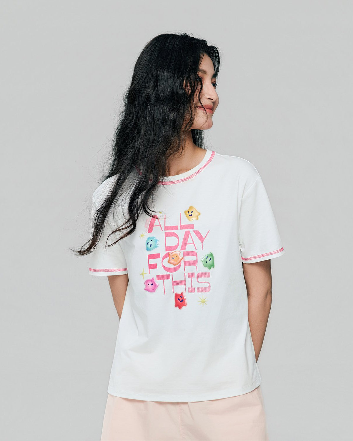 Women's Super Mario Relaxed PrintTee - Image 4