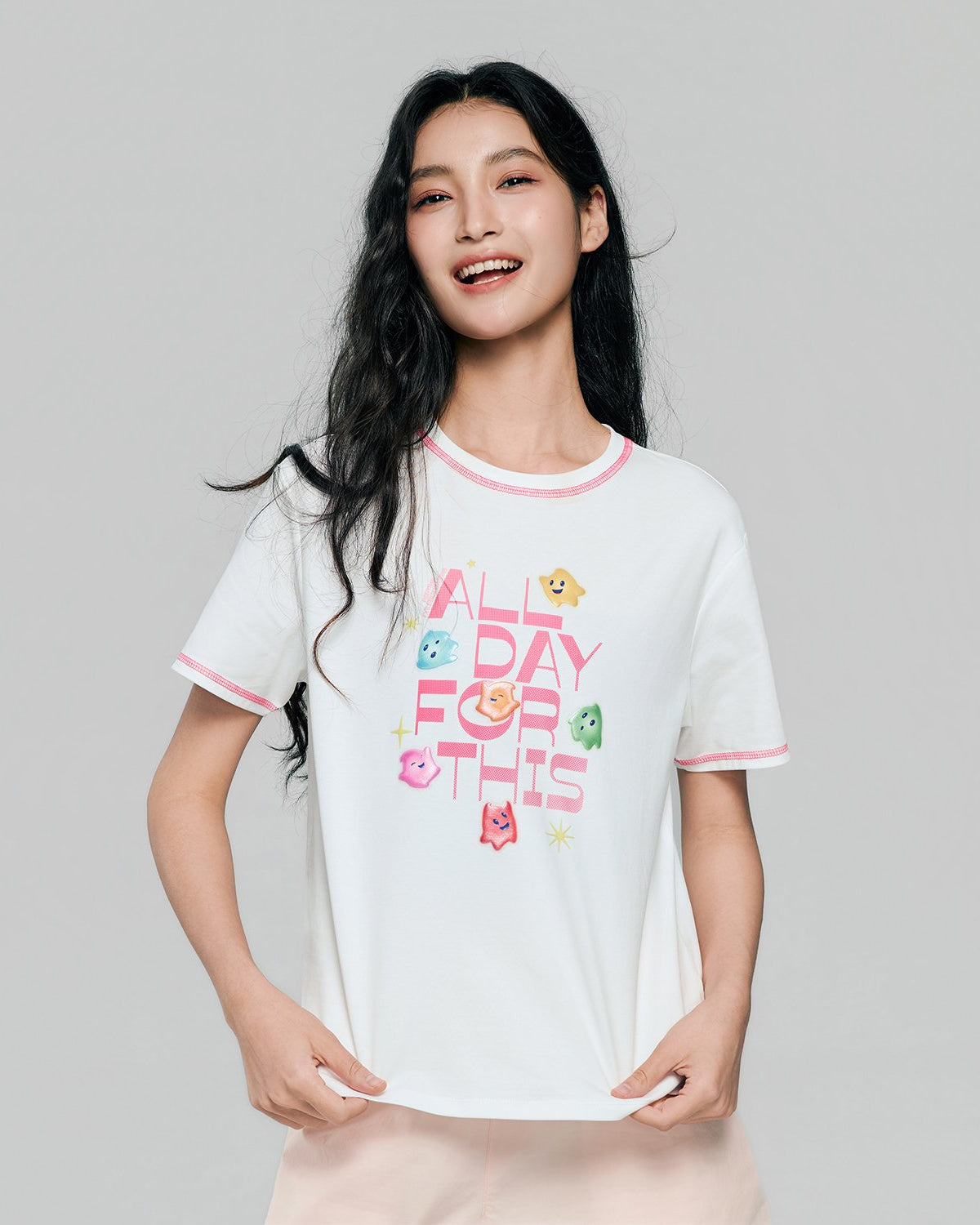 Women's Super Mario Relaxed PrintTee - Image 5