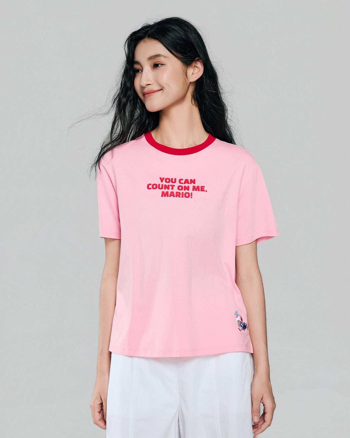 Women's Super Mario Relaxed PrintTee - Image 1