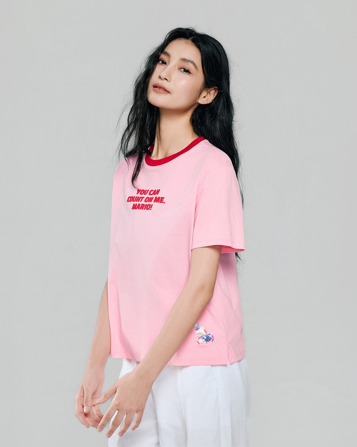 Women's Super Mario Relaxed PrintTee - Image 3