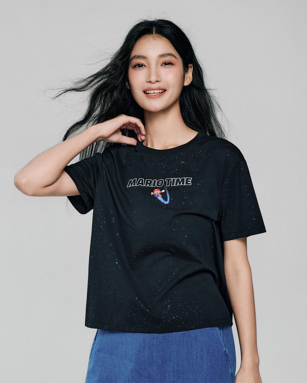 Women's Super Mario Relaxed PrintTee - Image 1