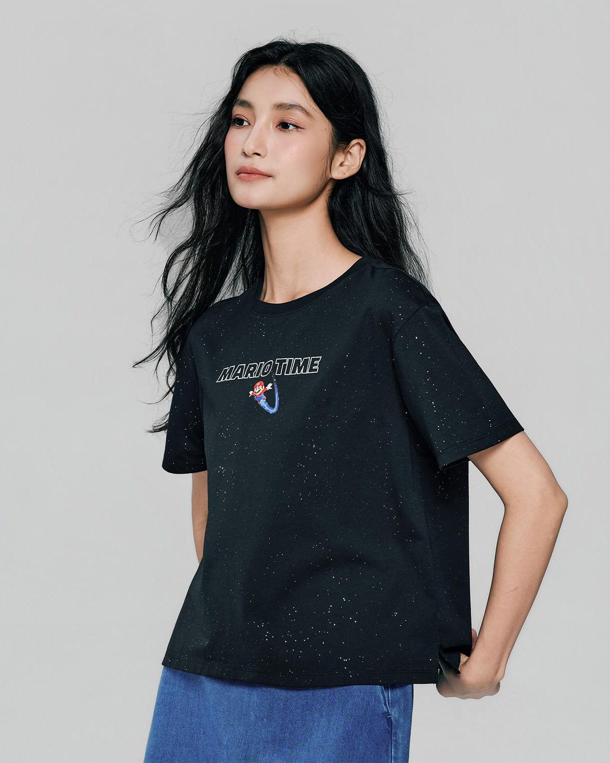 Women's Super Mario Relaxed PrintTee - Image 4