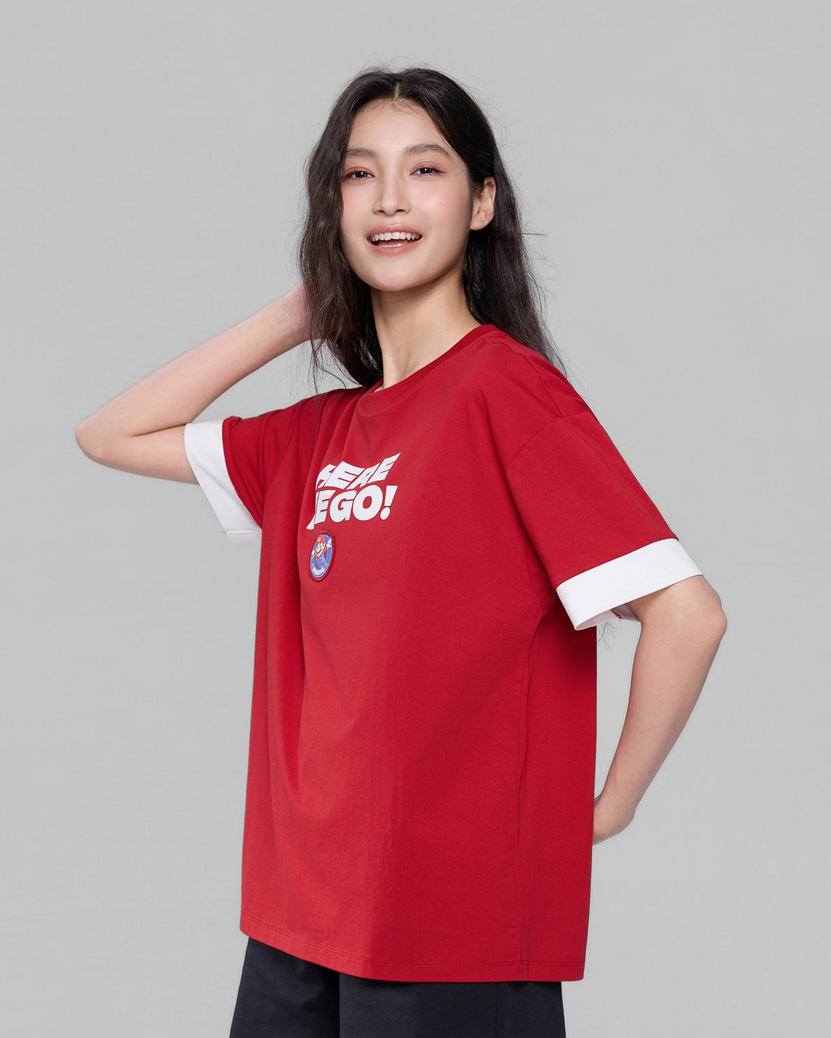 Women's Super Mario Loose Fit PrintTee - Image 3