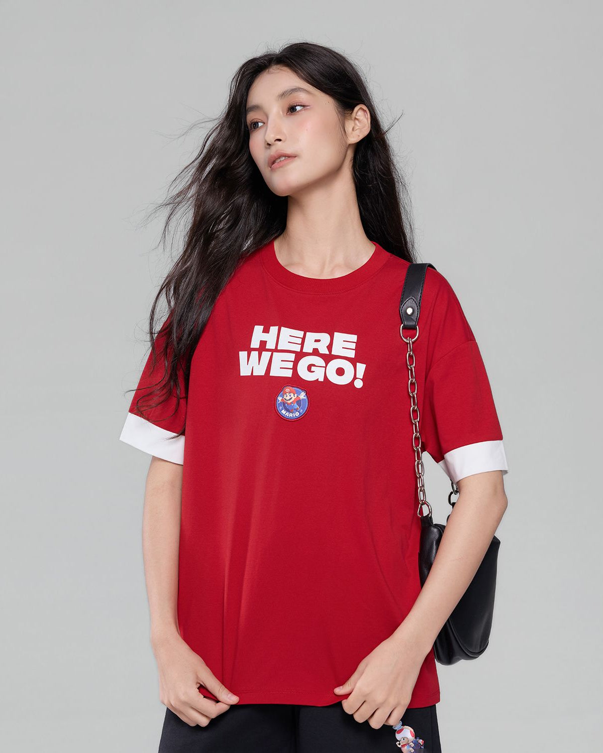 Women's Super Mario Loose Fit PrintTee - Image 4
