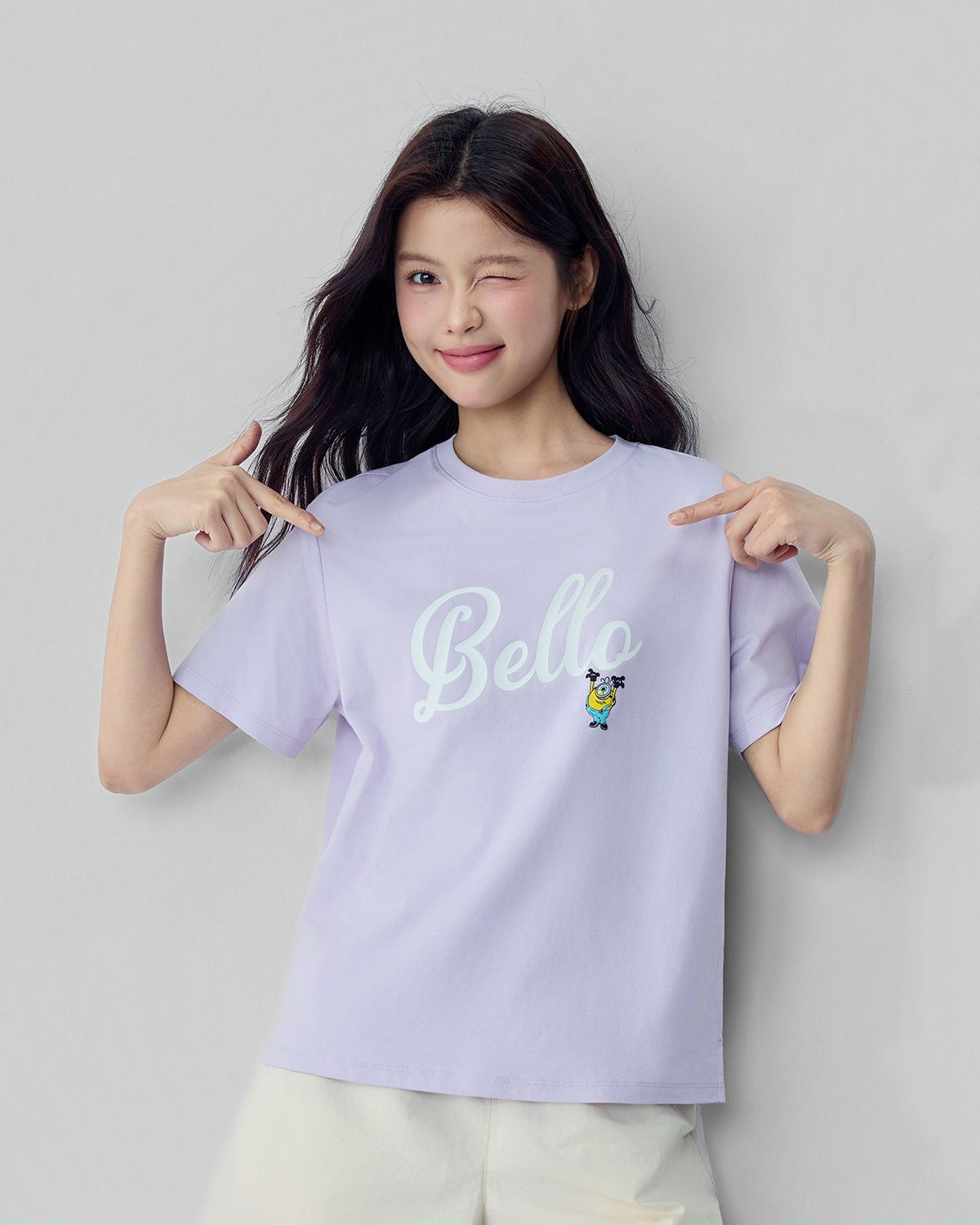 Women's Minions Relaxed Fit Print Tee - Image 3