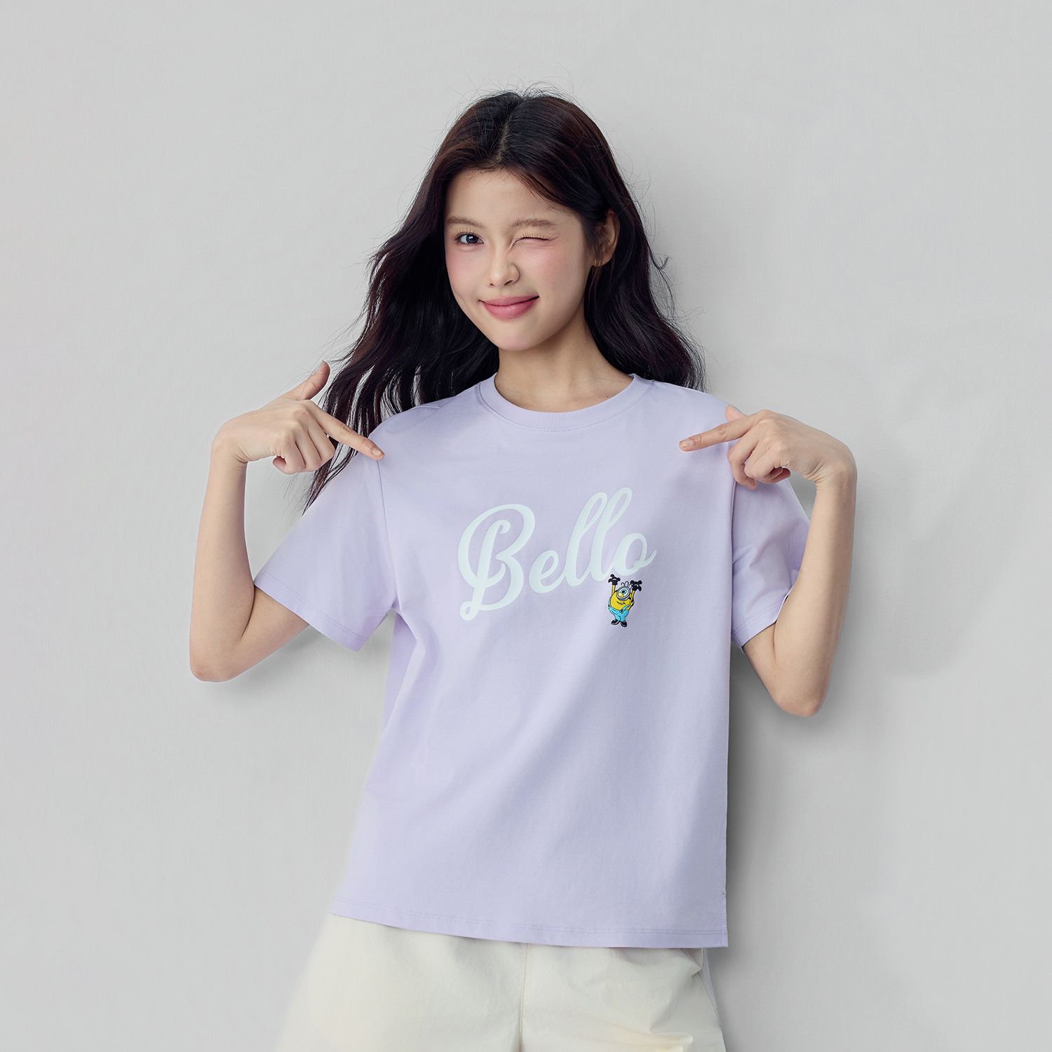 Women's Minions Relaxed Fit Print Tee - Image 3