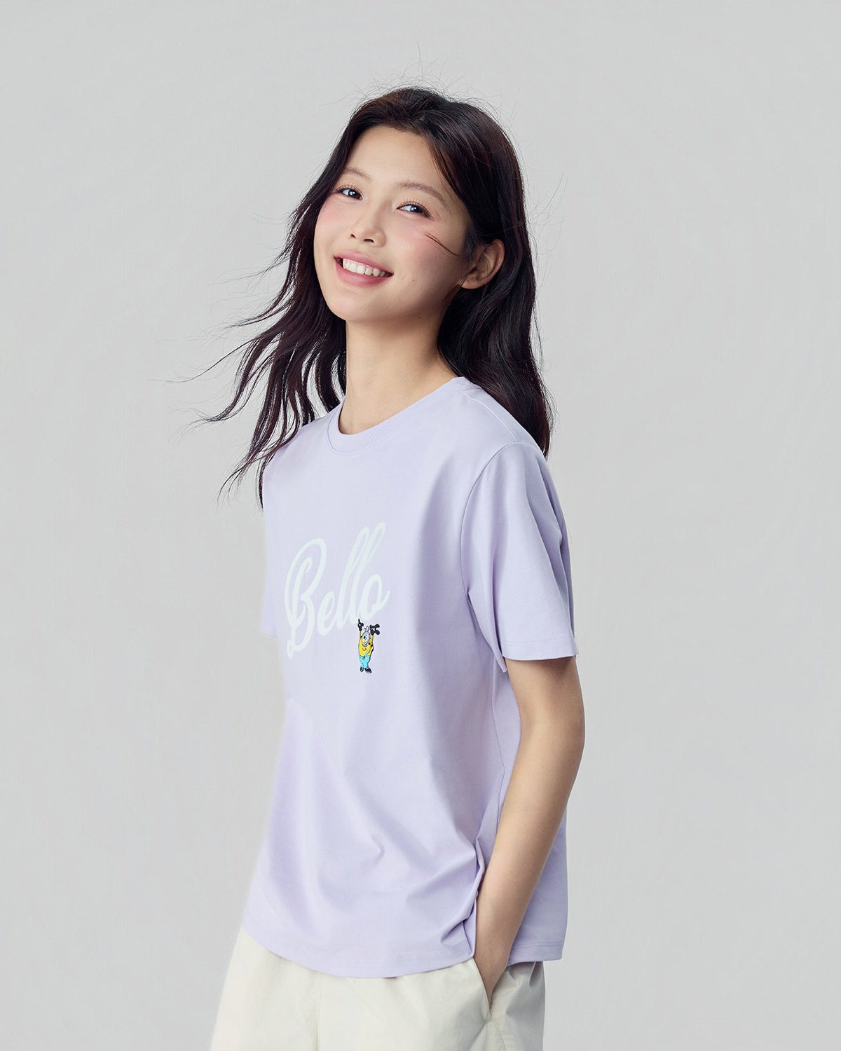 Women's Minions Relaxed Fit Print Tee - Image 4