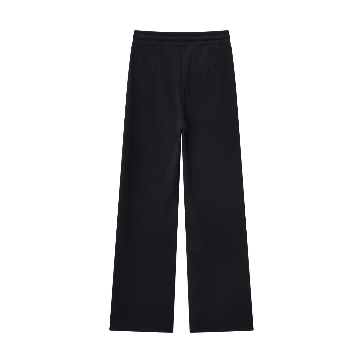 Women's Regular Fit High-Waist French Terry Knit Pants - Image 4