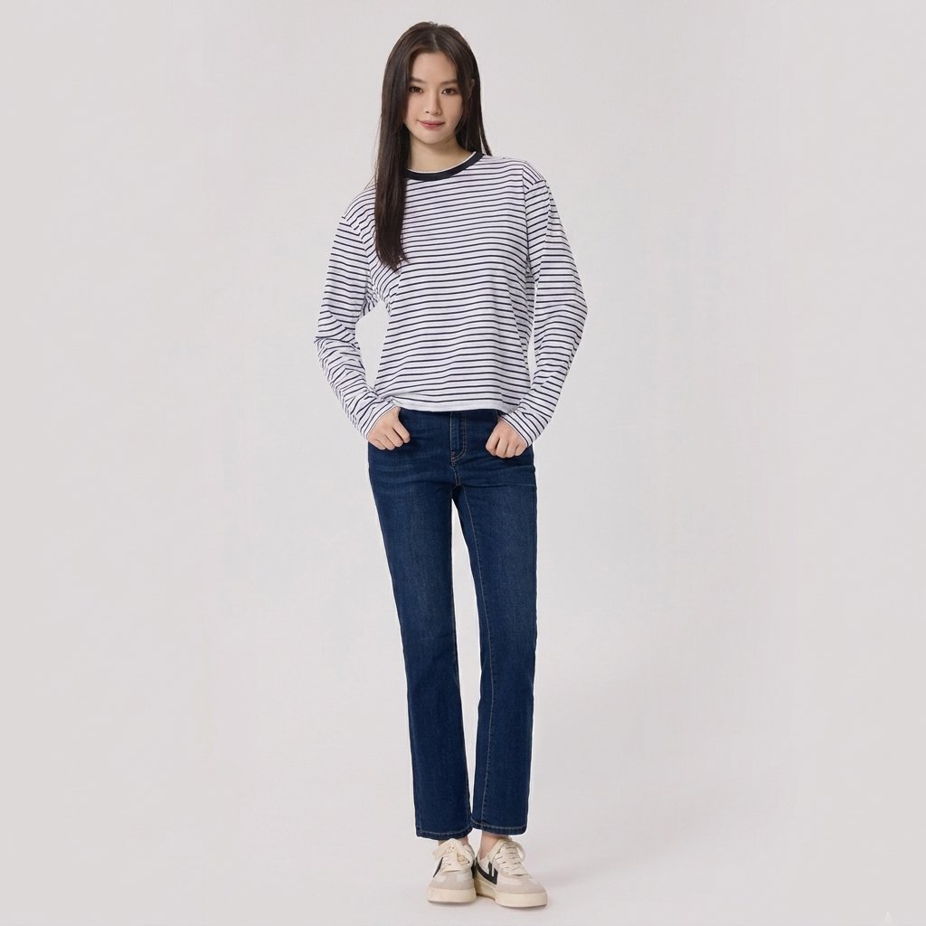 Women High Waist Pocket Jeans - Image 3