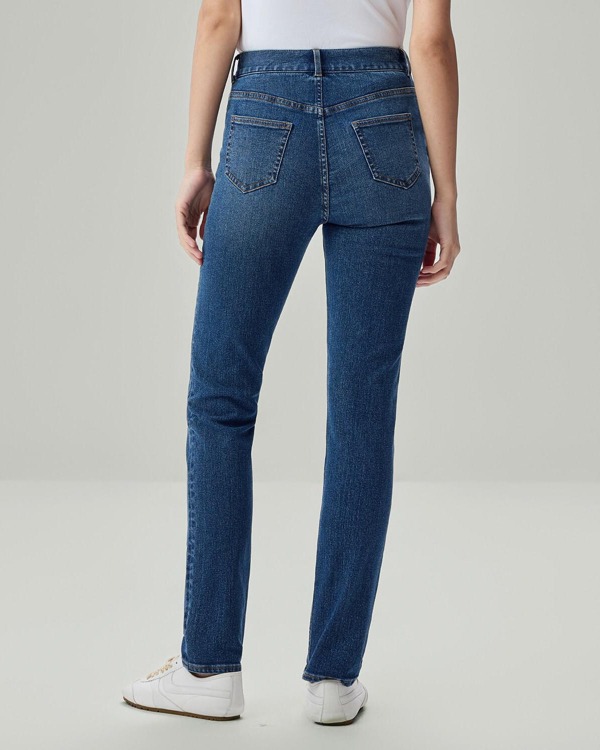 Women's Denim High Waist Slim Fit Jeans - Image 5