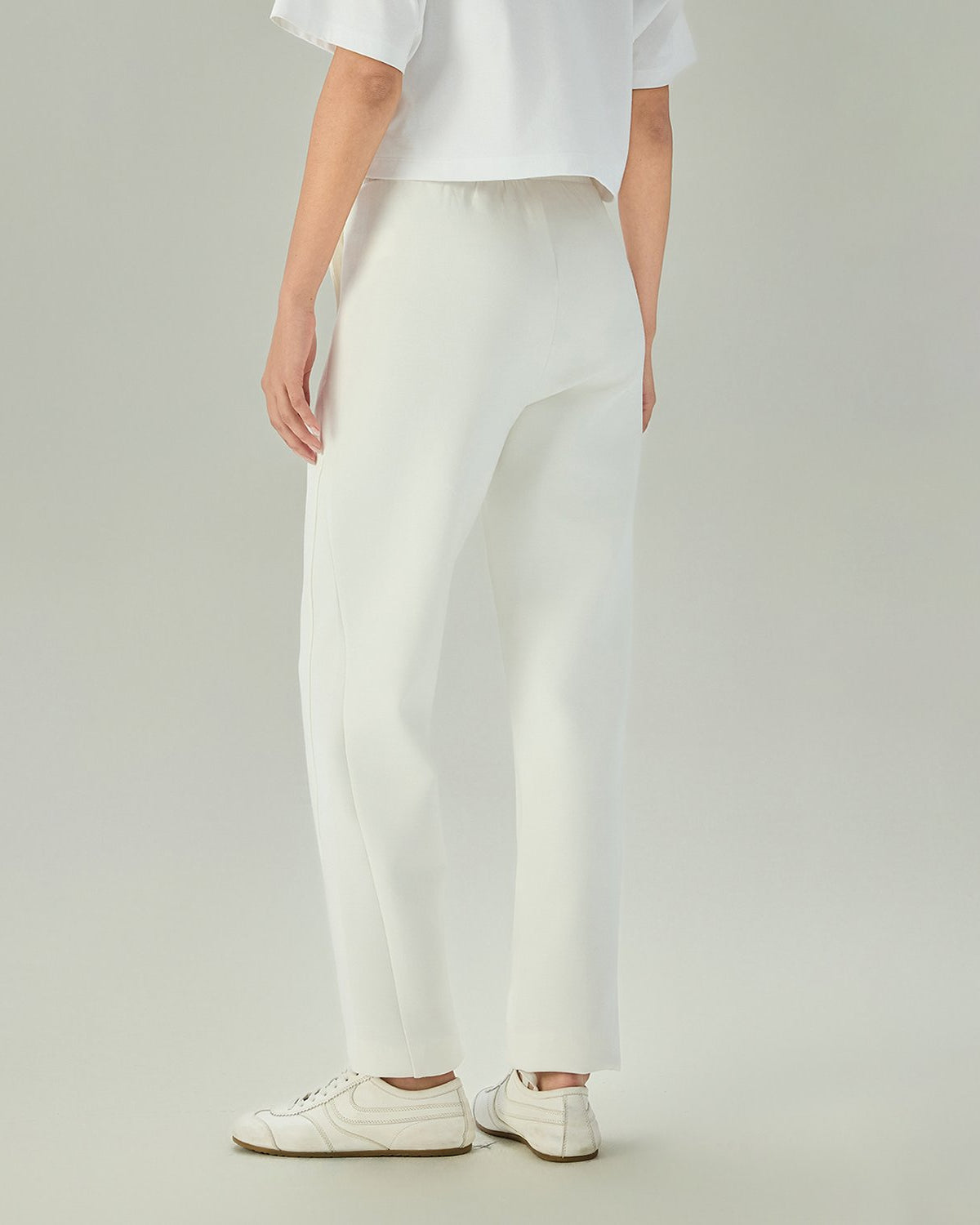 Women's Interlock High Waist Regular Fit Jogger Pants - Image 5