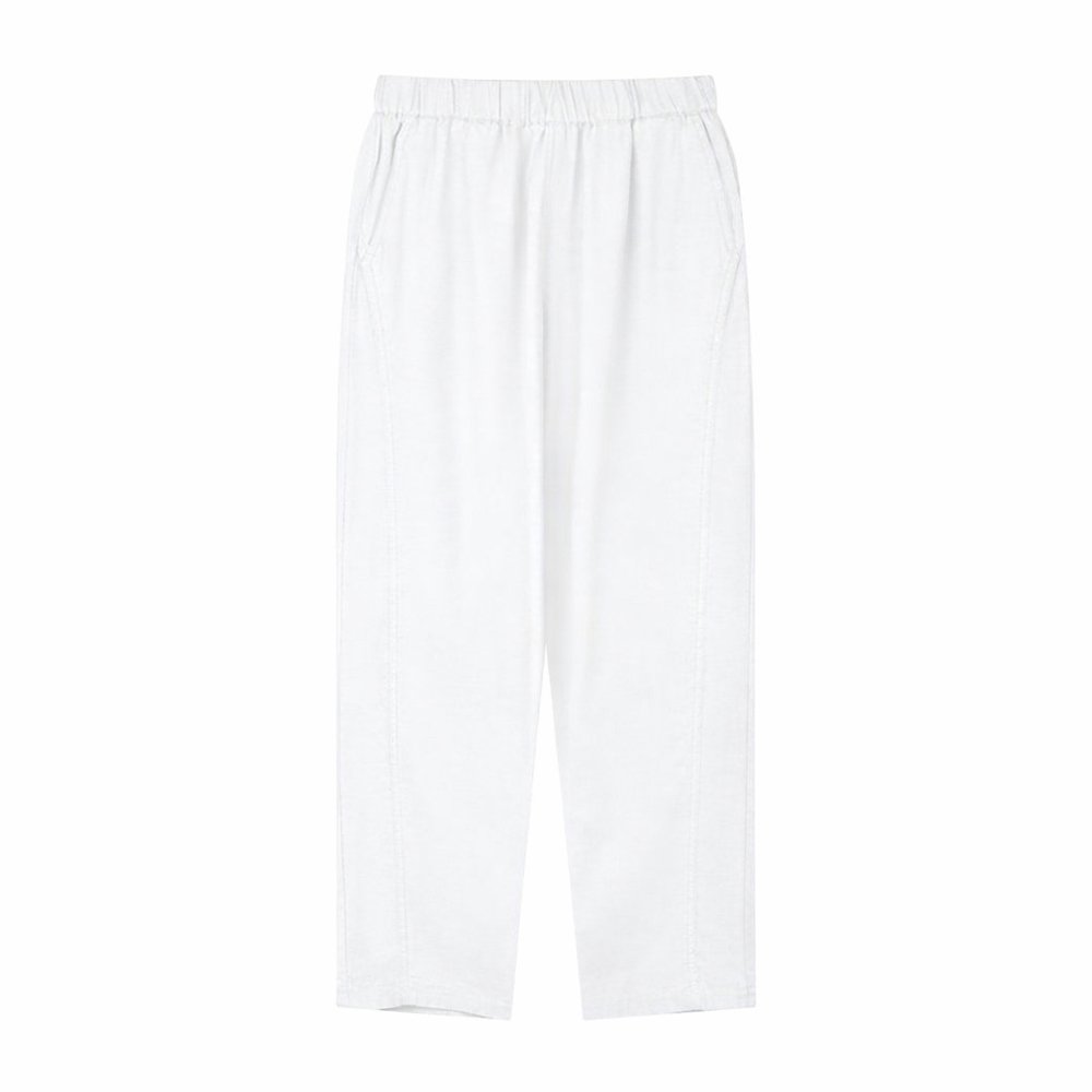 Women's Regular Taper Linen-Cotton Pants - Image 1