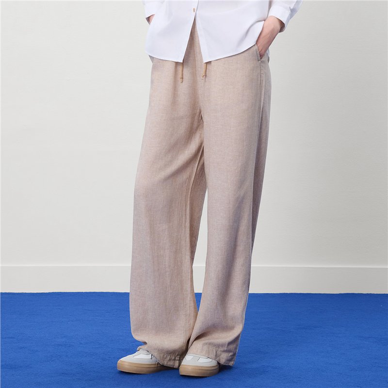 Women Wide Leg High Waist Pants - Image 1