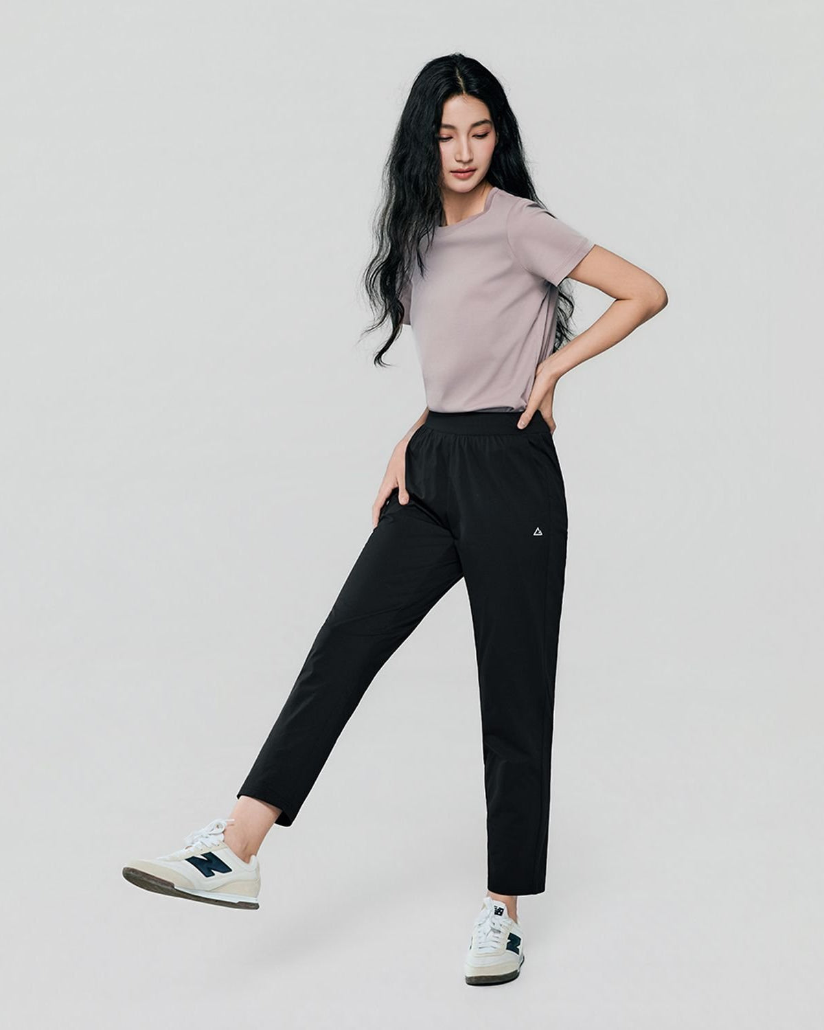 Women's High Waist Regular Elastic Waist Jogger - Image 2