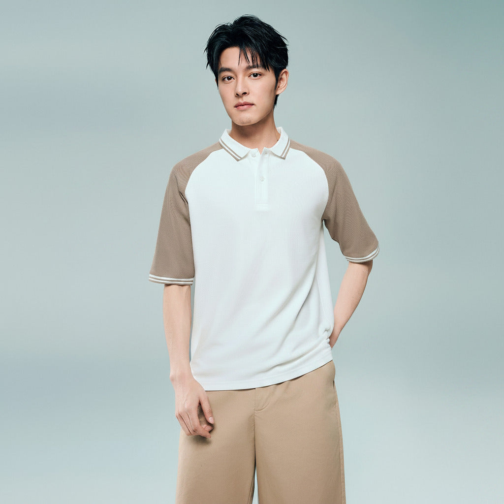 Men's Regular Fit Solid Polo - Image 2