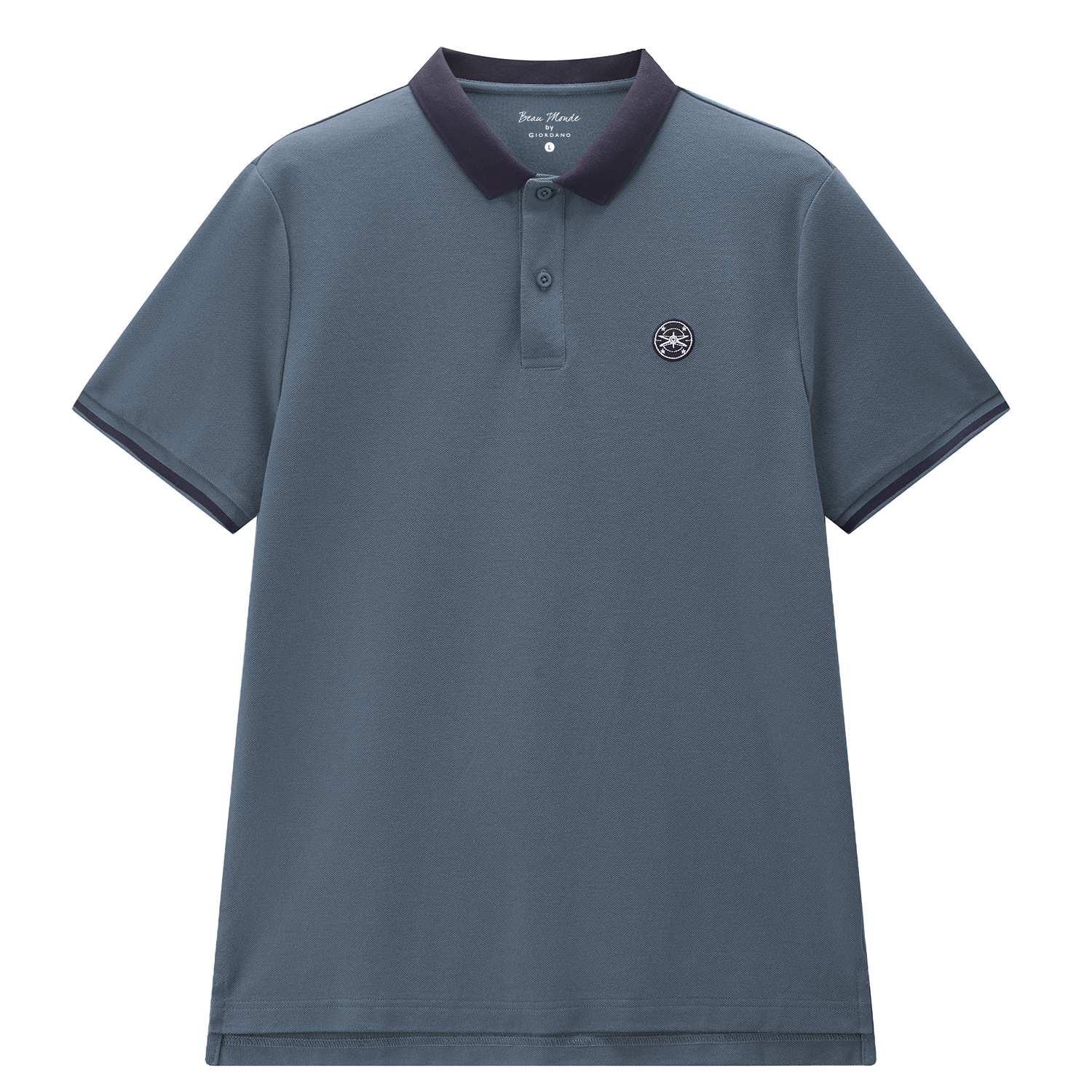 Men's Regular Fit Solid Polo - Image 3