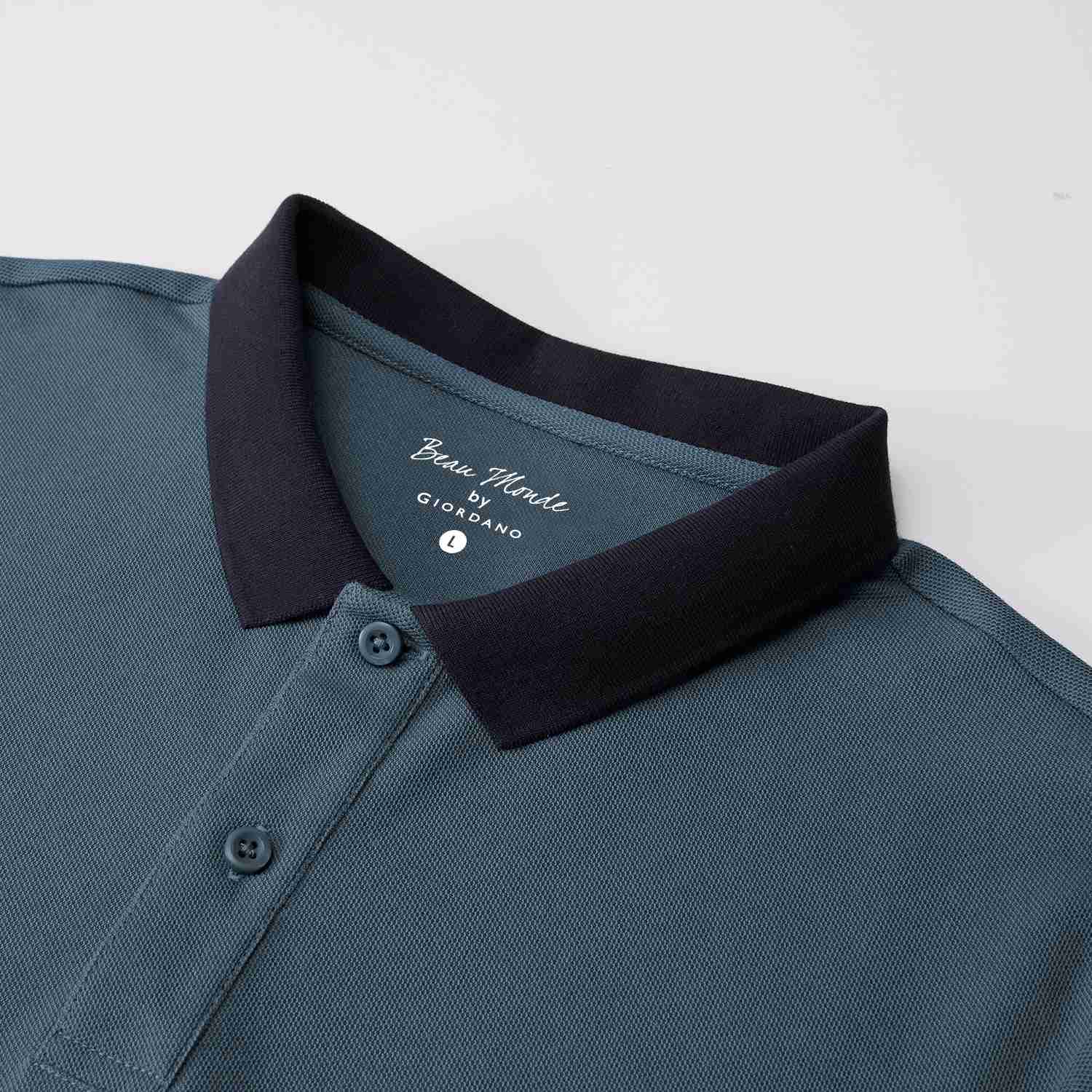 Men's Regular Fit Solid Polo - Image 5