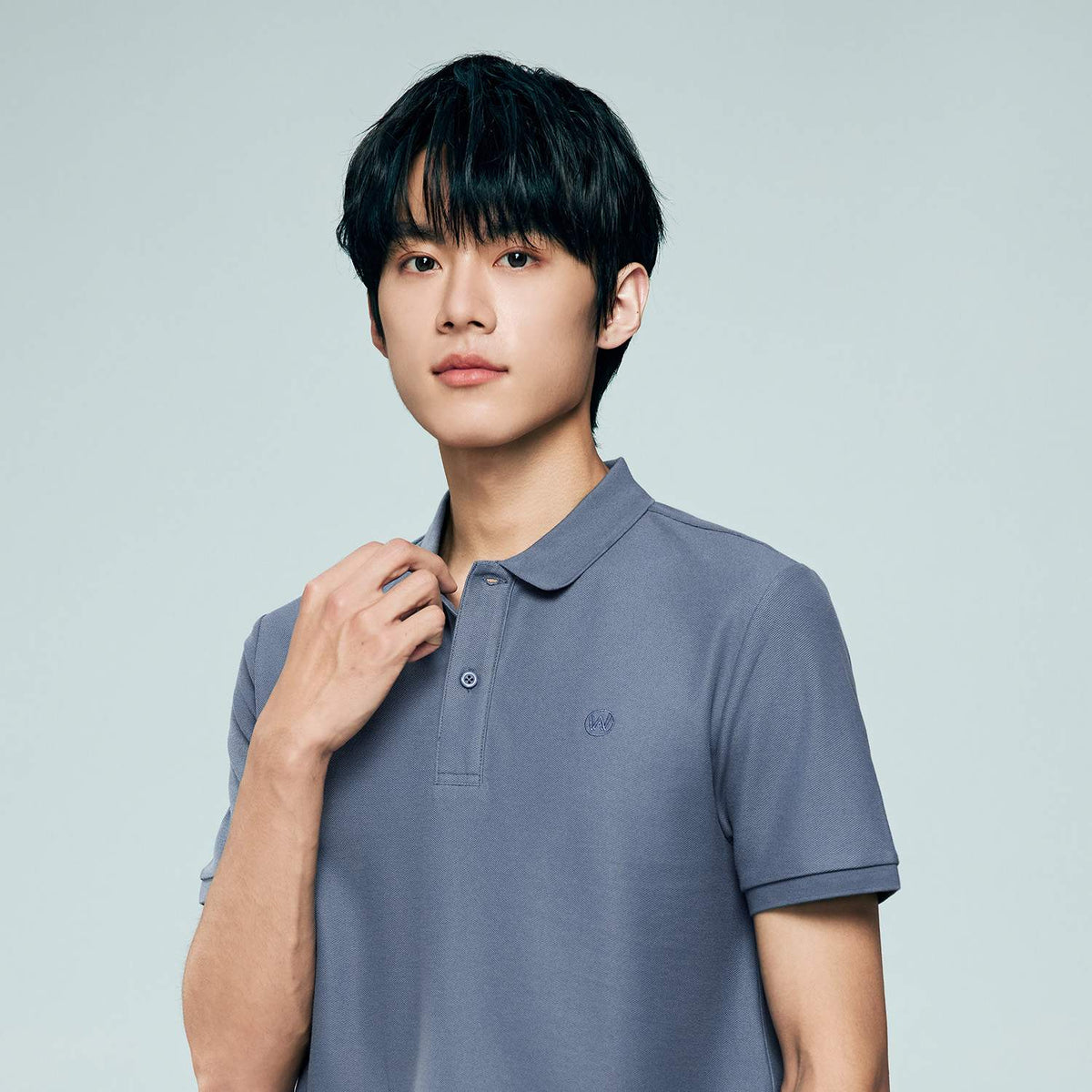 Men's Regular Fit Solid Polo Shirt - Image 3