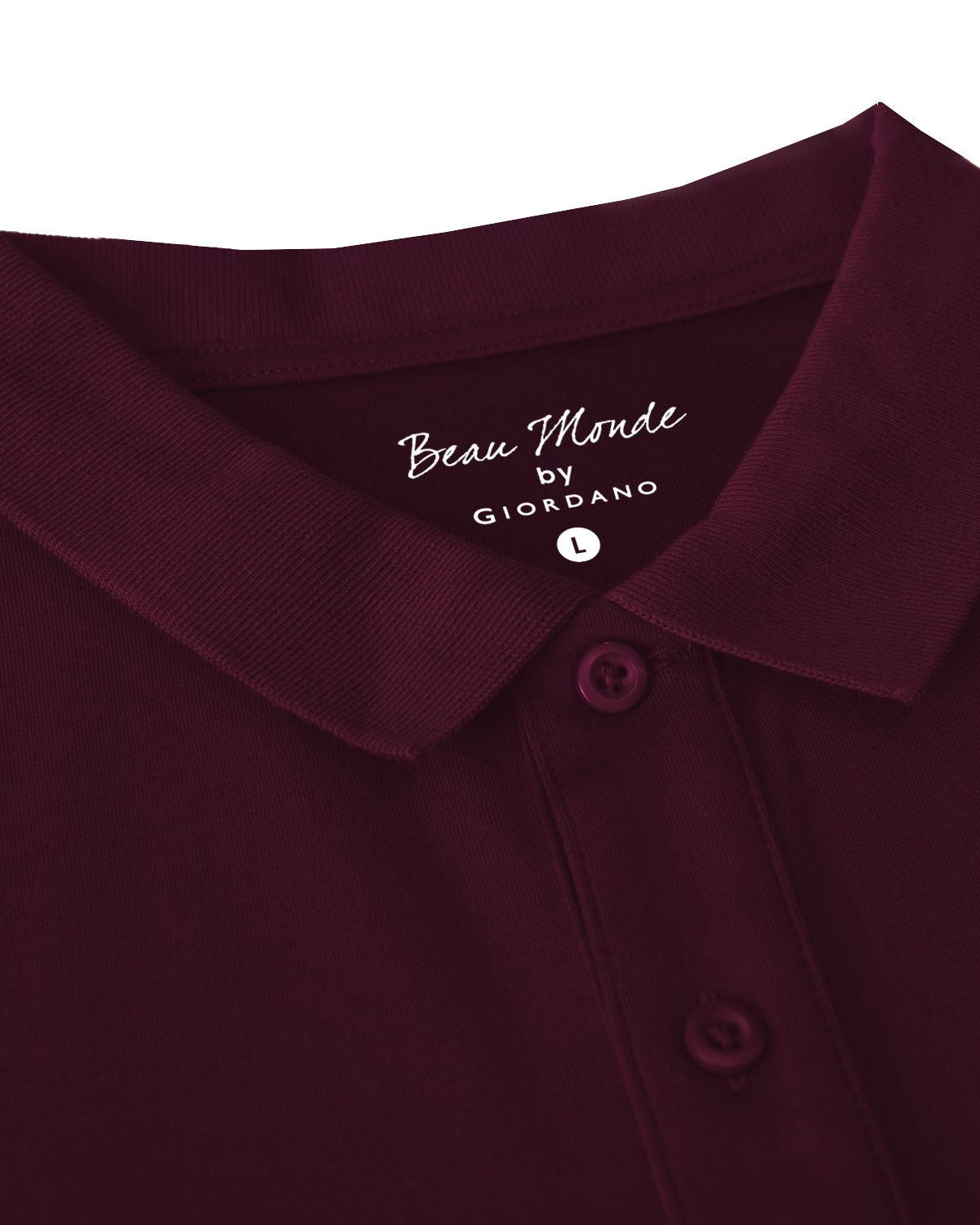 Men's Regular Fit Solid Polo - Image 2