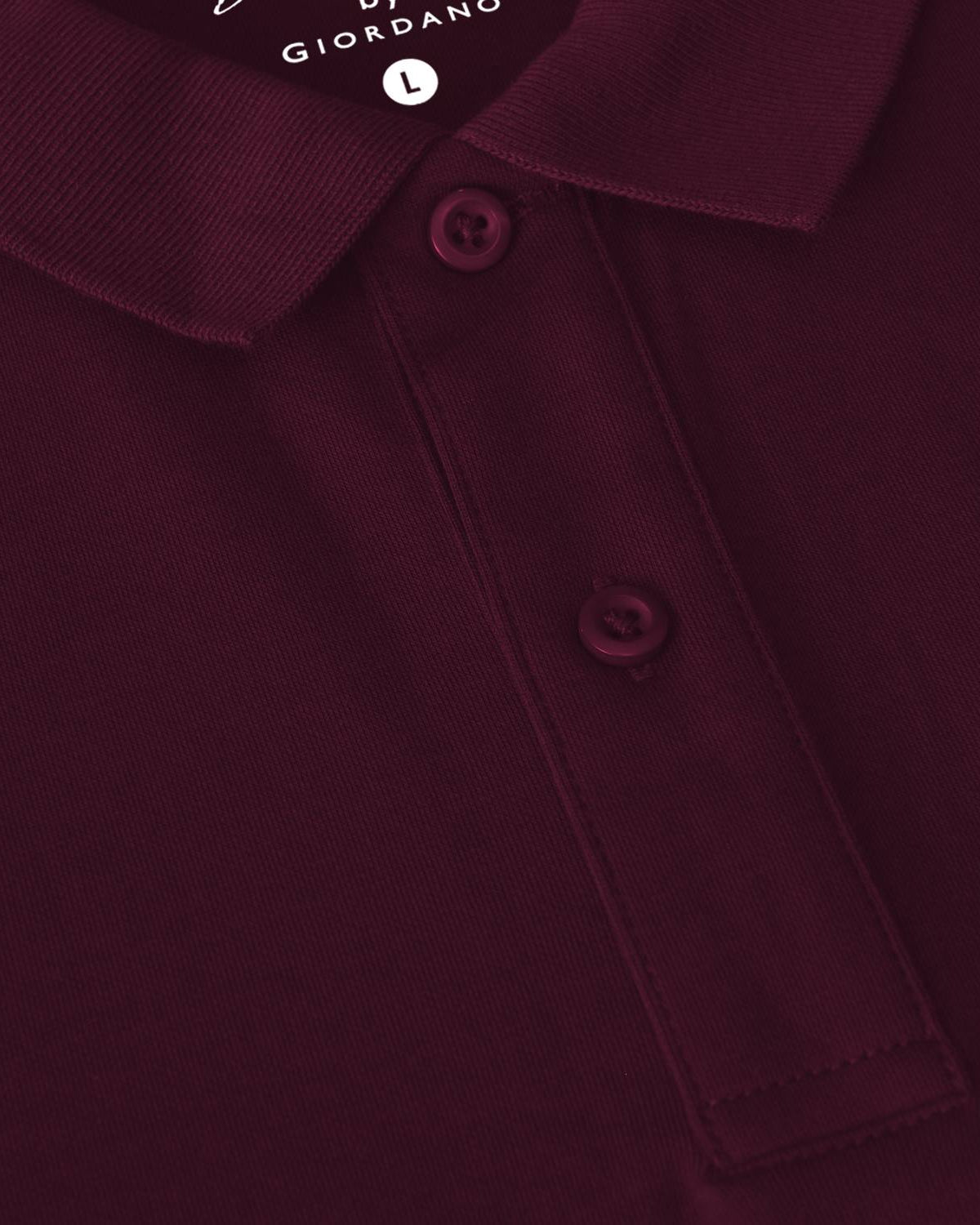 Men's Regular Fit Solid Polo - Image 3