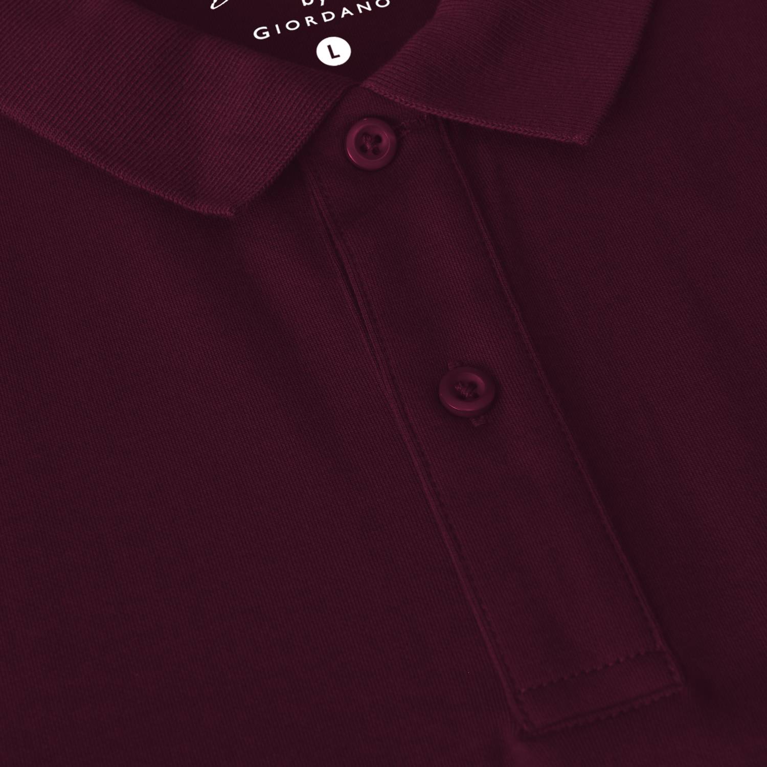Men's Regular Fit Solid Polo - Image 3