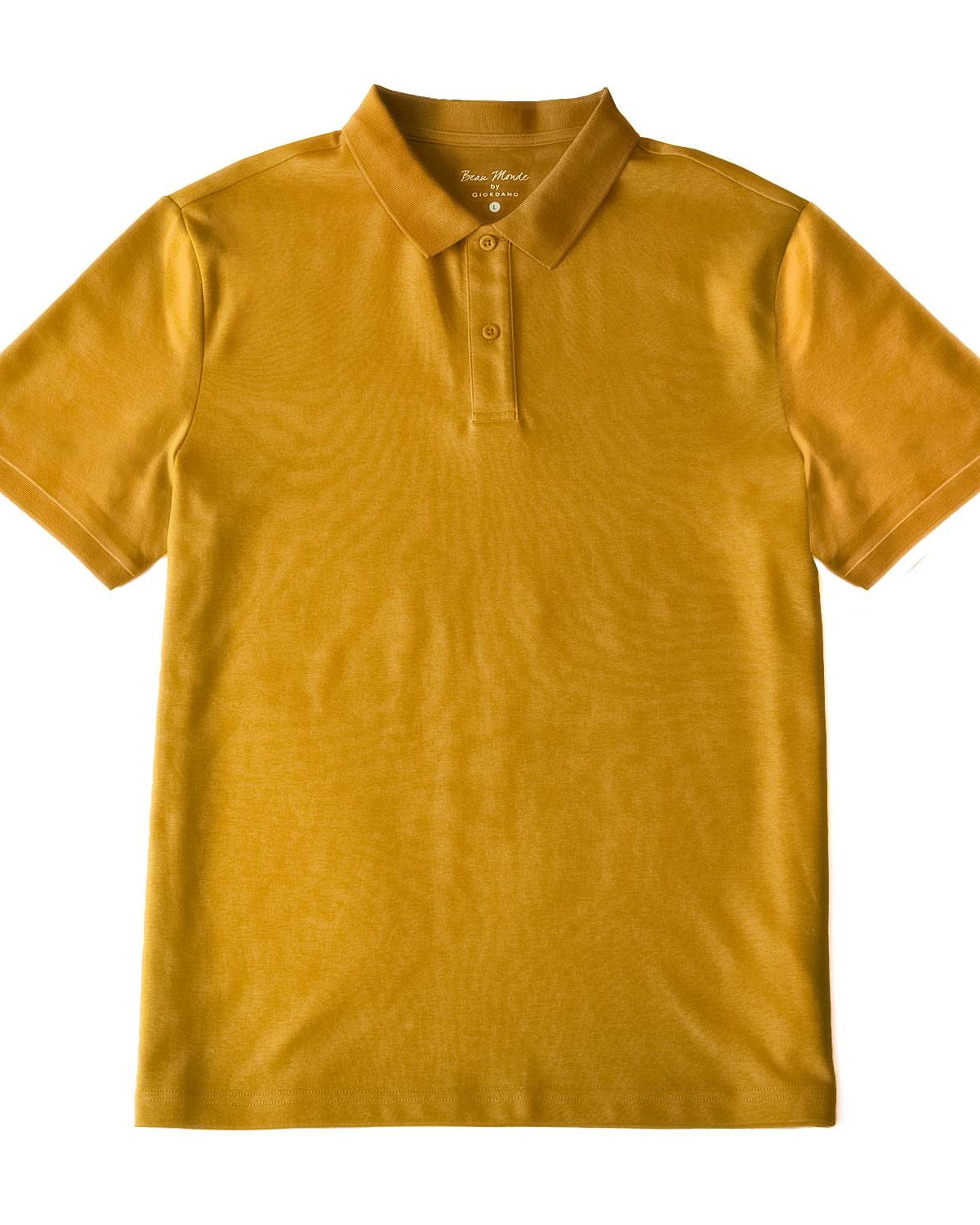 Men's Regular Fit Solid Polo - Image 1