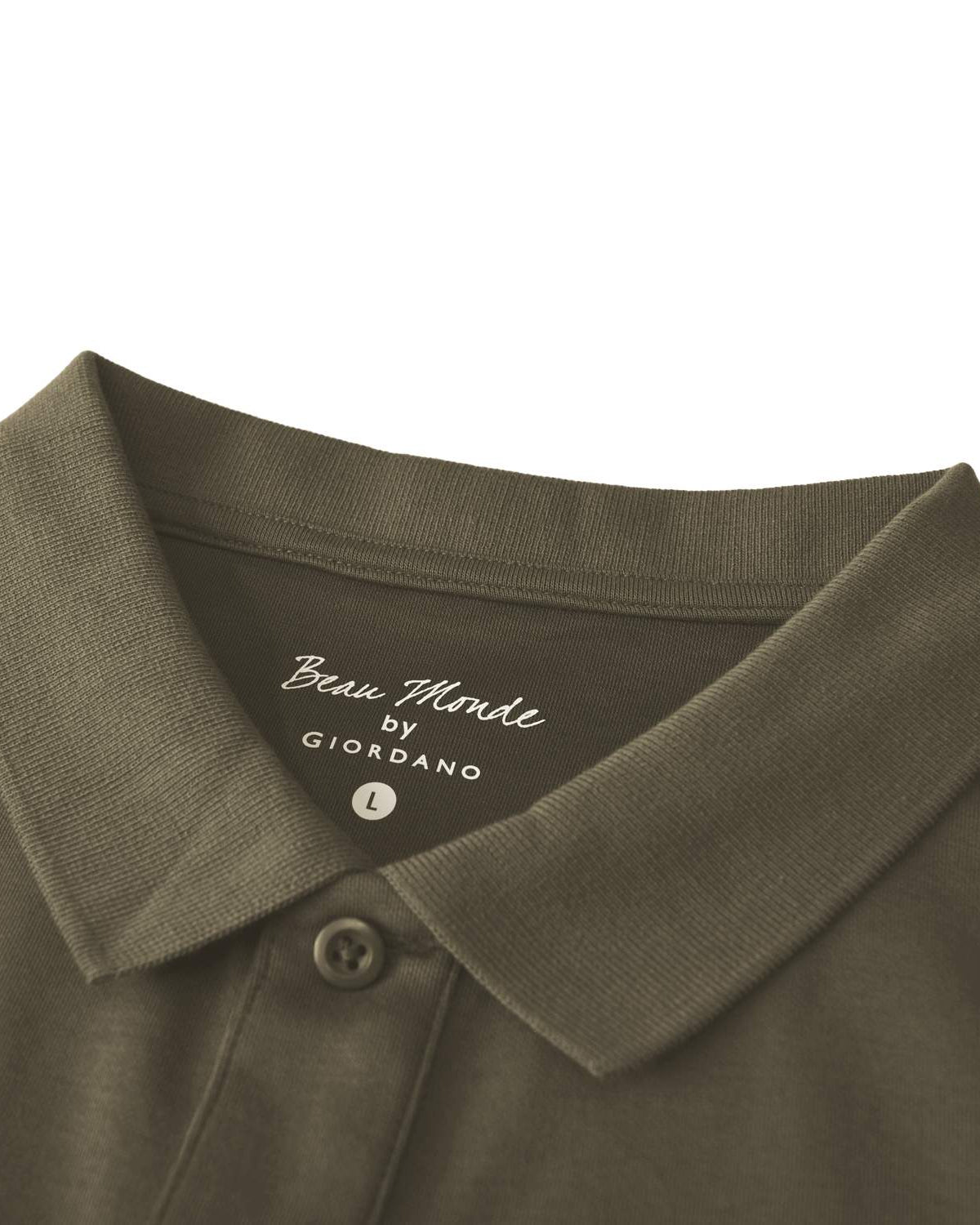 Men's Regular Fit Solid Polo - Image 2