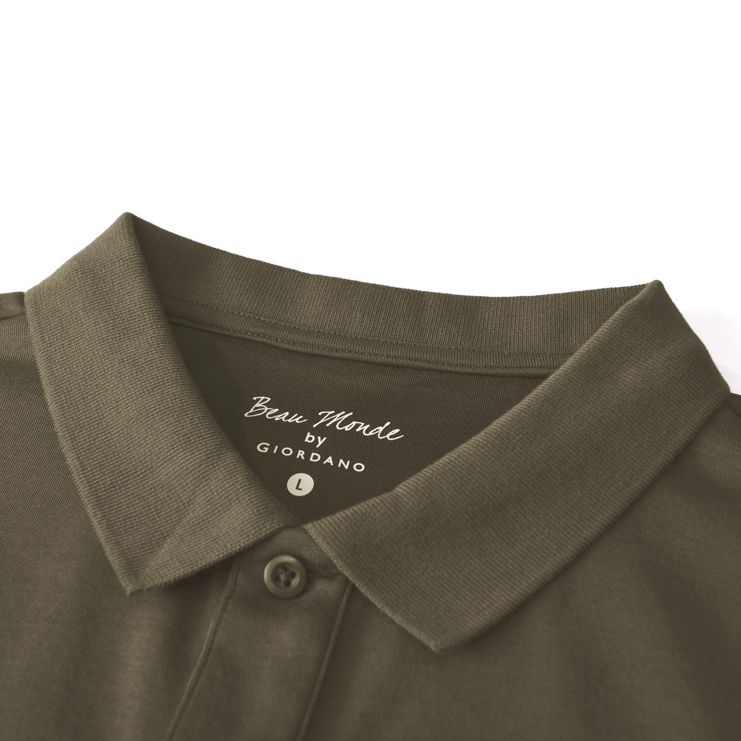 Men's Regular Fit Solid Polo - Image 2
