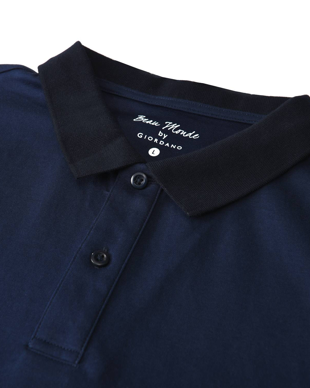 Men's Regular Fit Solid Polo - Image 2