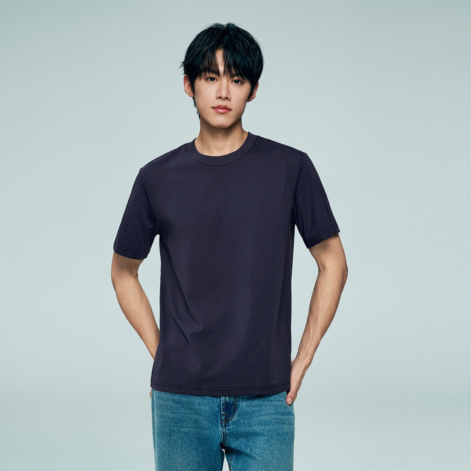 Men's Crew Neck Short Sleeve Regular T-Shirt - Image 3