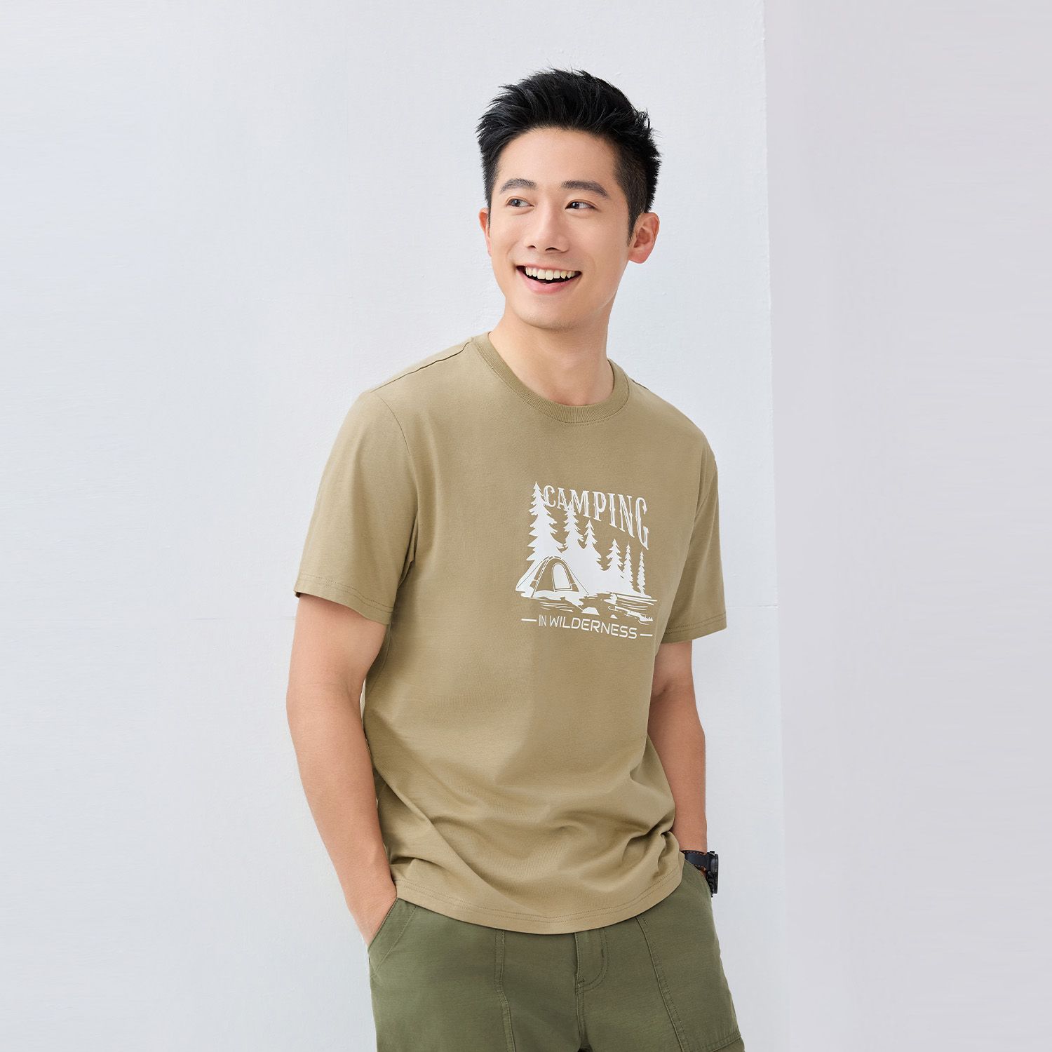 Men's Regular Fit Print Tee - Image 2