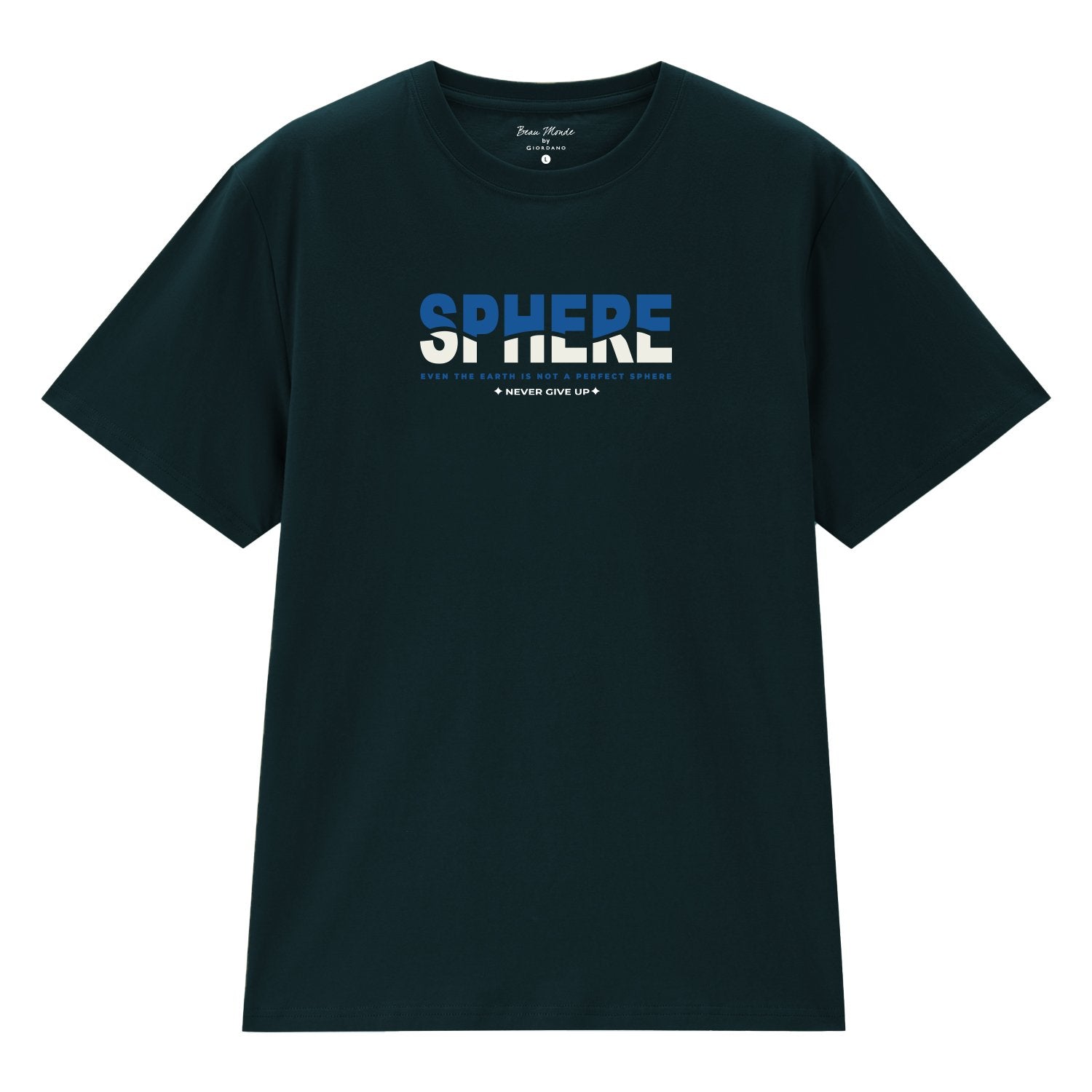 Men's Crew Neck Short Sleeve Regular Fit Print Tee - Image 3