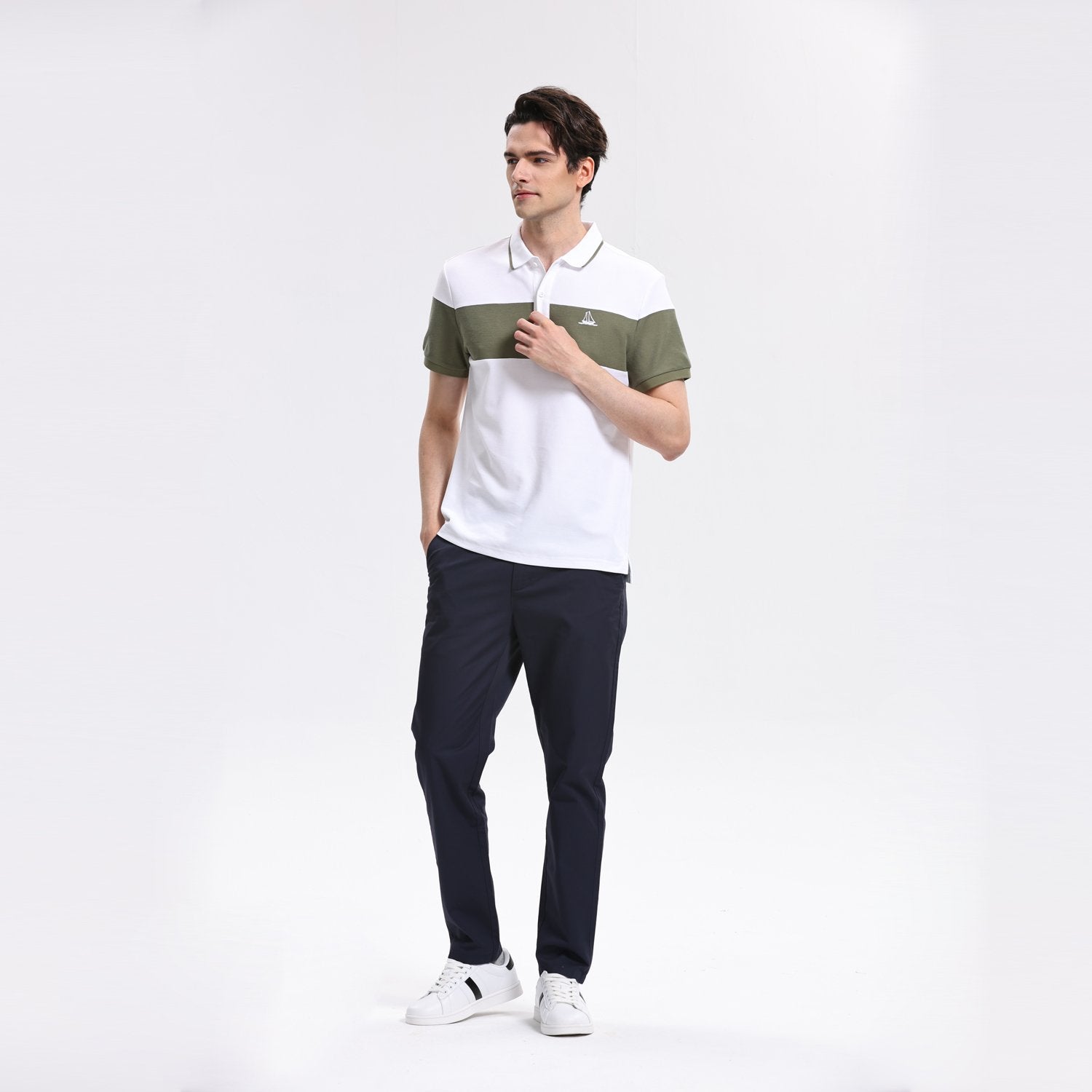 Men's Twill Regular Fit Pants - Image 2