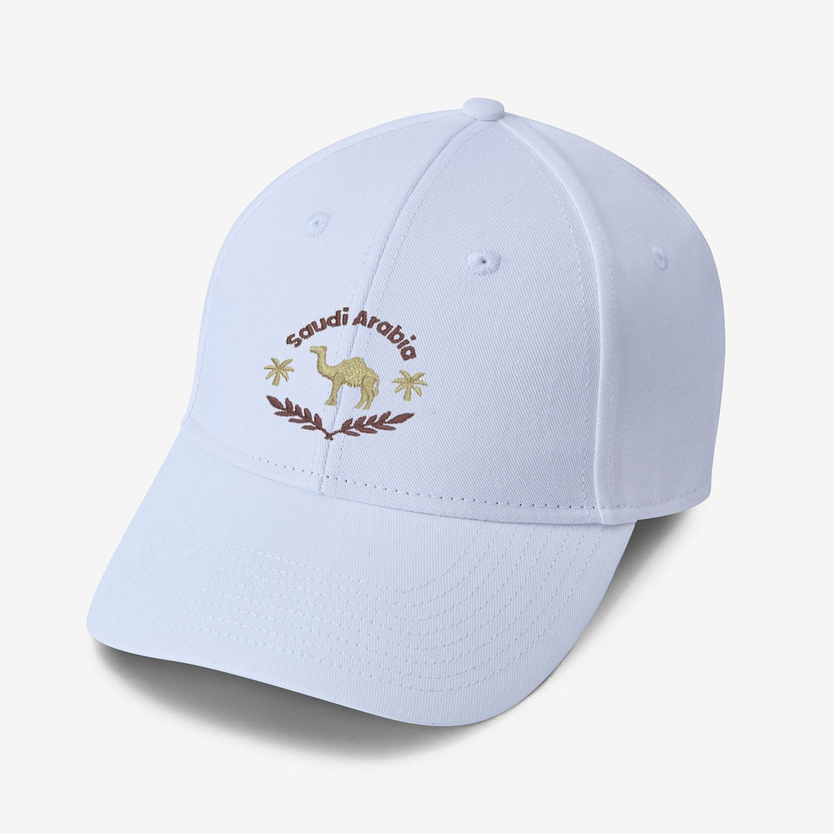 Men's Cotton Twill Saudi National Day Embroidered Cap - Image 2