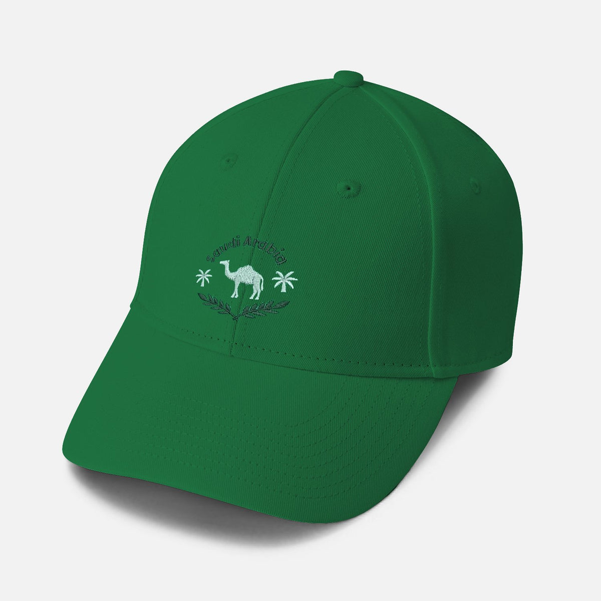 Men's Cotton Twill Saudi National Day Embroidered Cap - Image 3